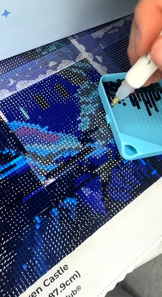 Elven Castle Diamond Painting Kit – Diamond Art Club