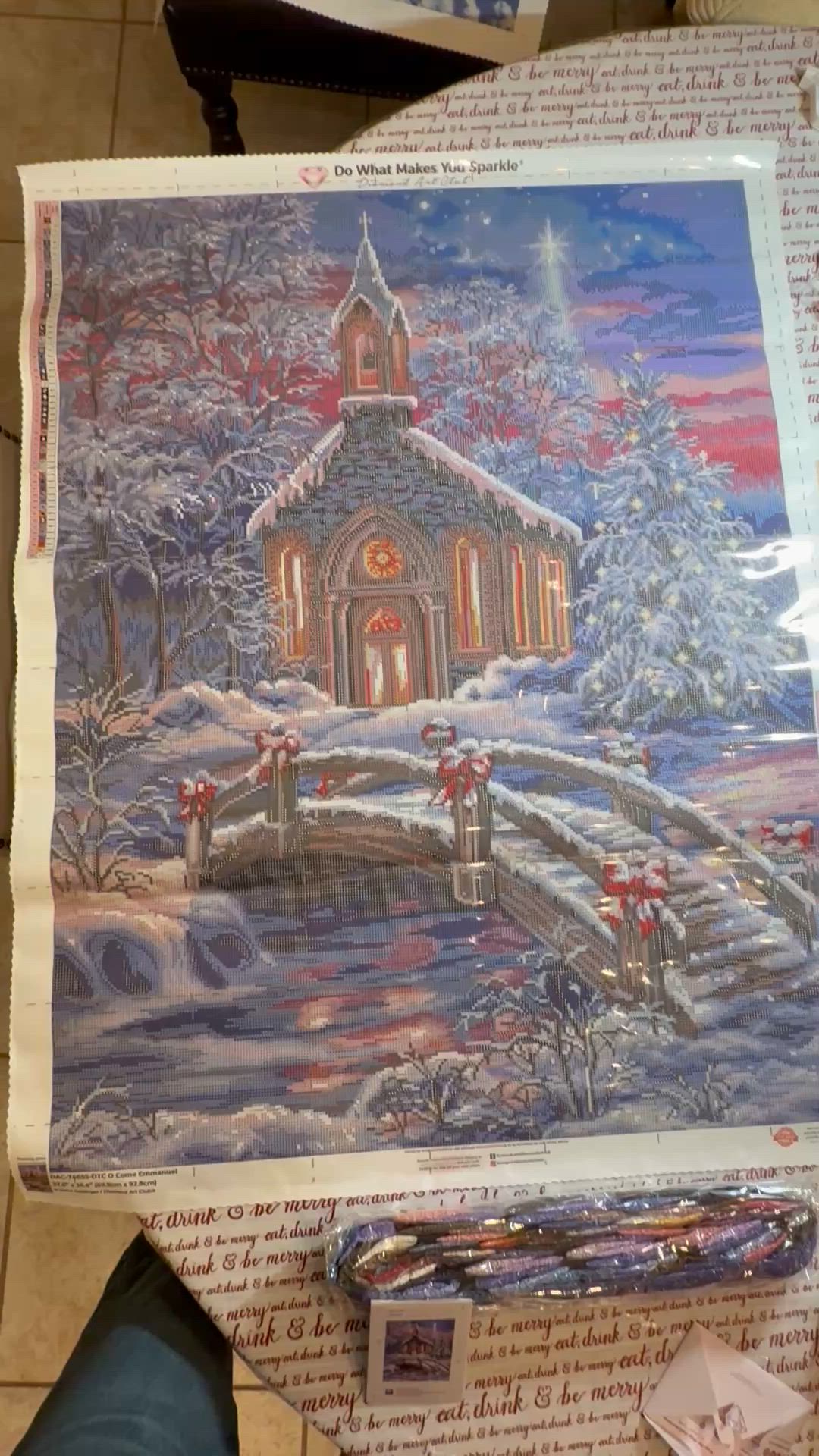 O Come Emmanuel – Diamond Art Club