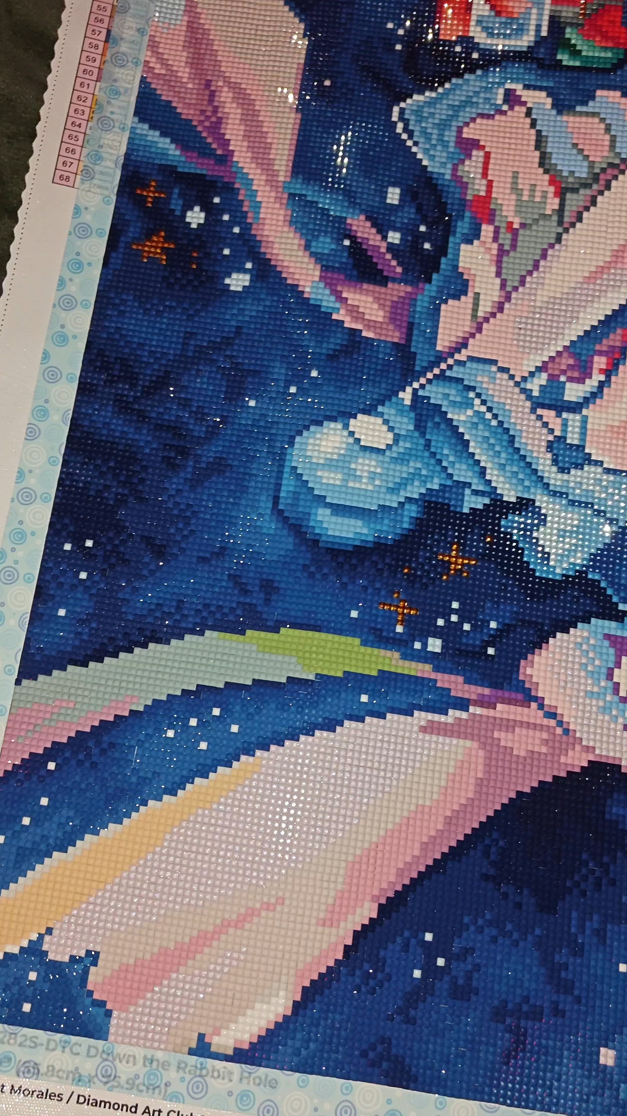 ウサギの穴へ ダイヤモンドアートキット – Diamond Art Club