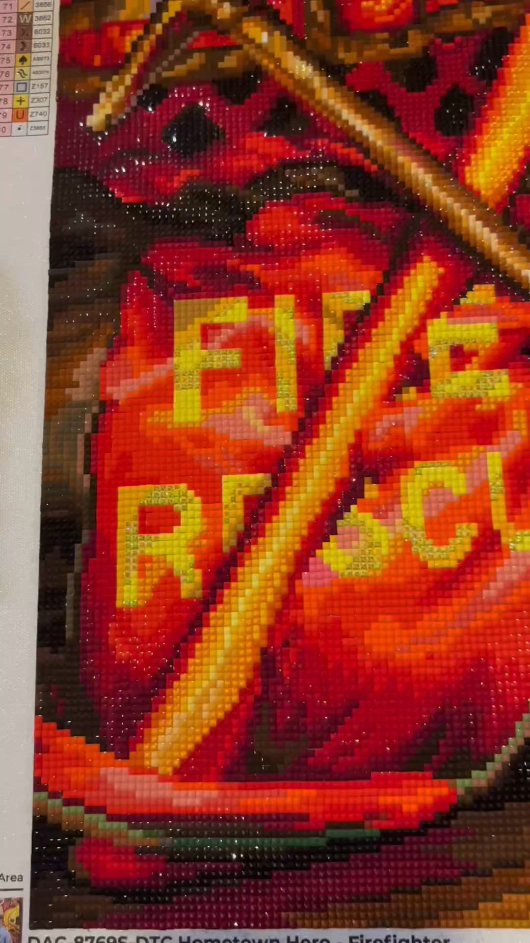 Hometown Hero - Firefighter Diamond Art Kit | Diamond Art Club