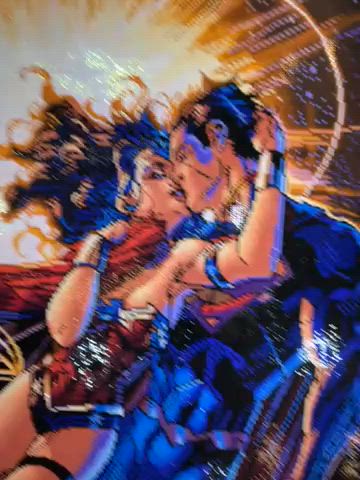 Superman and Wonder Womanのダイヤモンドアート | Diamond Art Club®