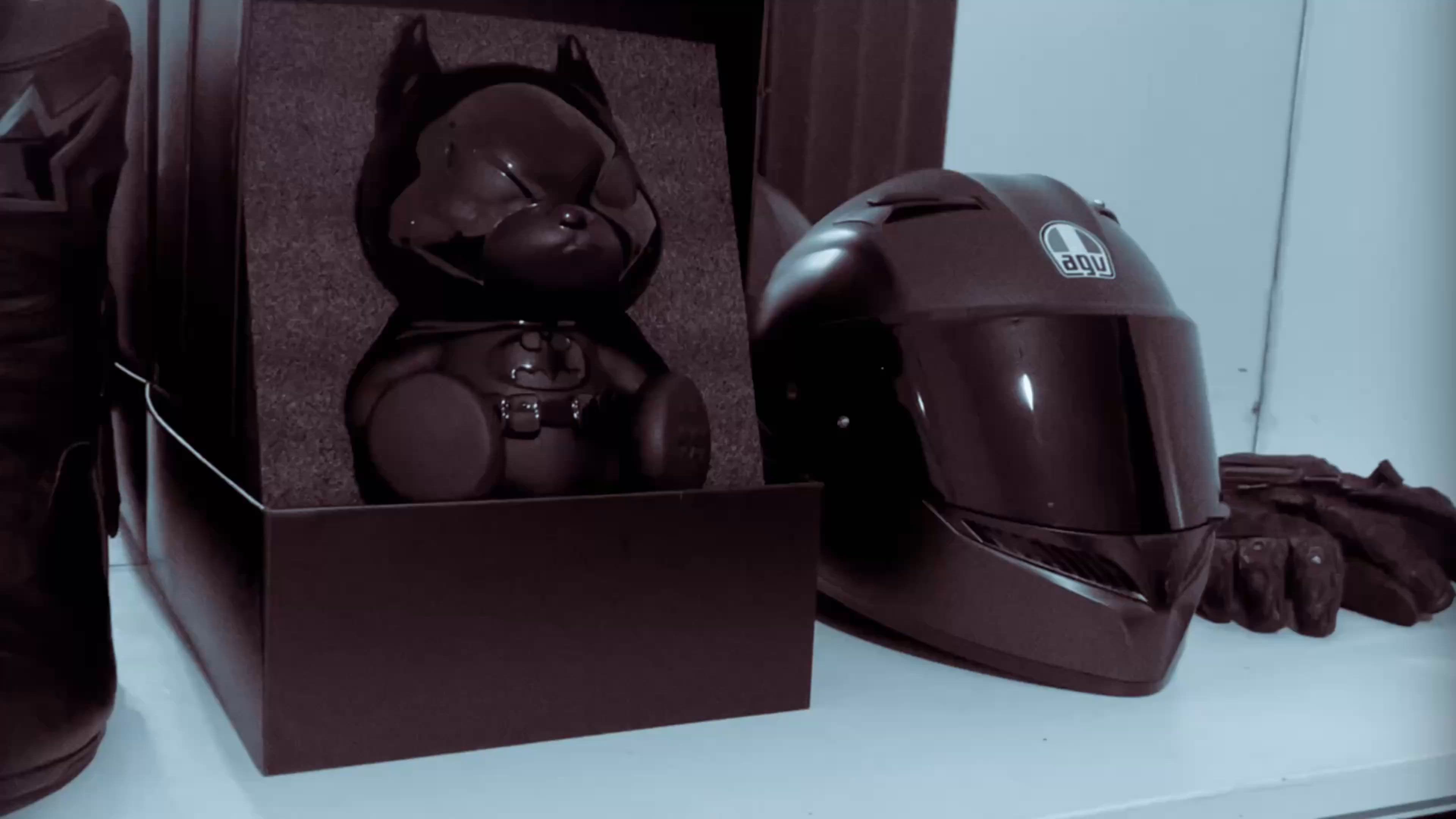 Batman x Blvck Teddy Figurine