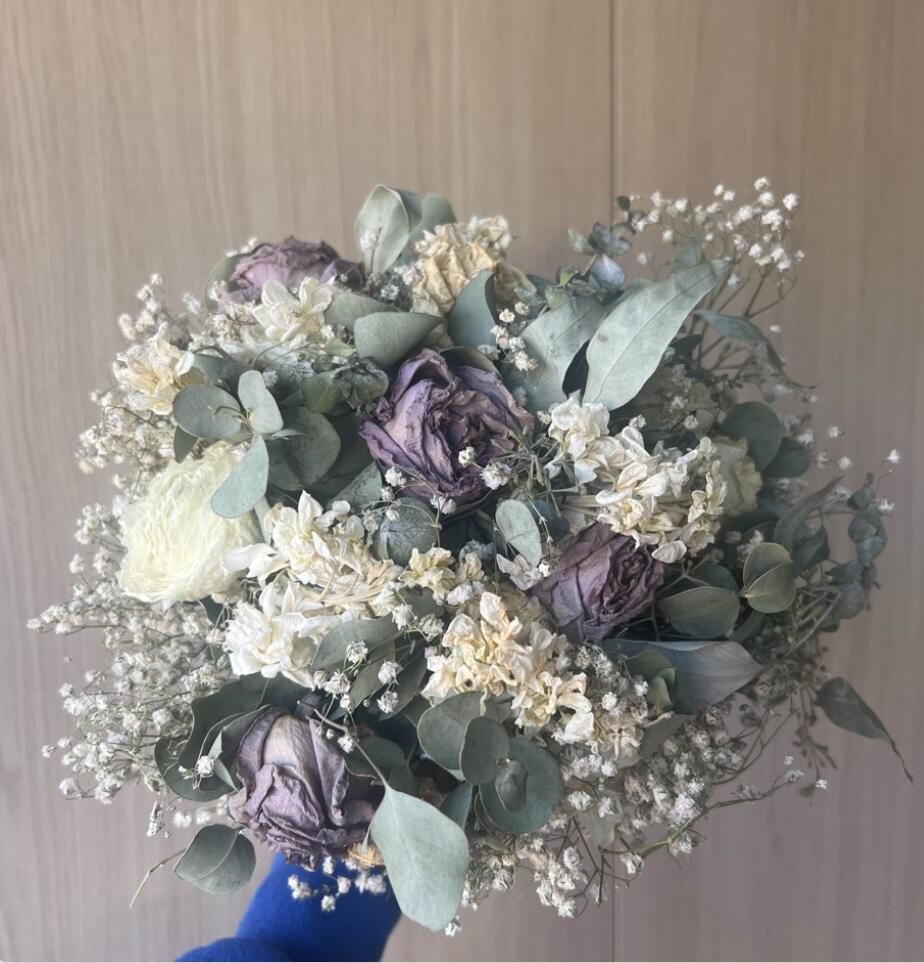 Shadow Box - Wedding Flower Preservation - Pressed Floral