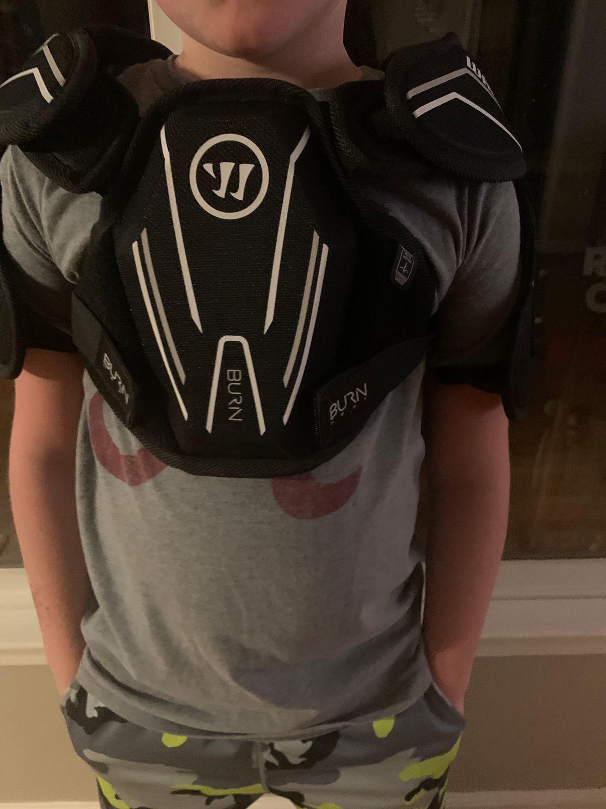 Warrior Burn Next Lacrosse Shoulder Pads