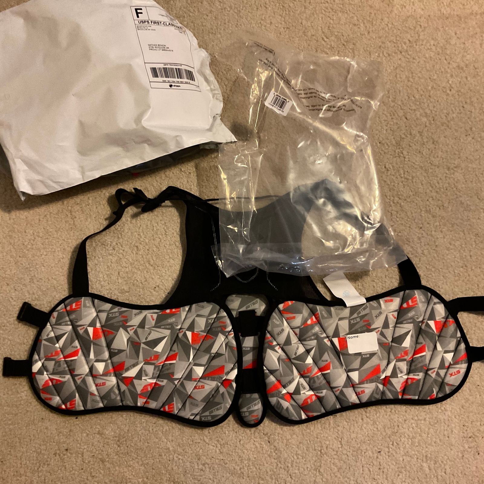 STX Stallion 200 Lacrosse Rib Pads