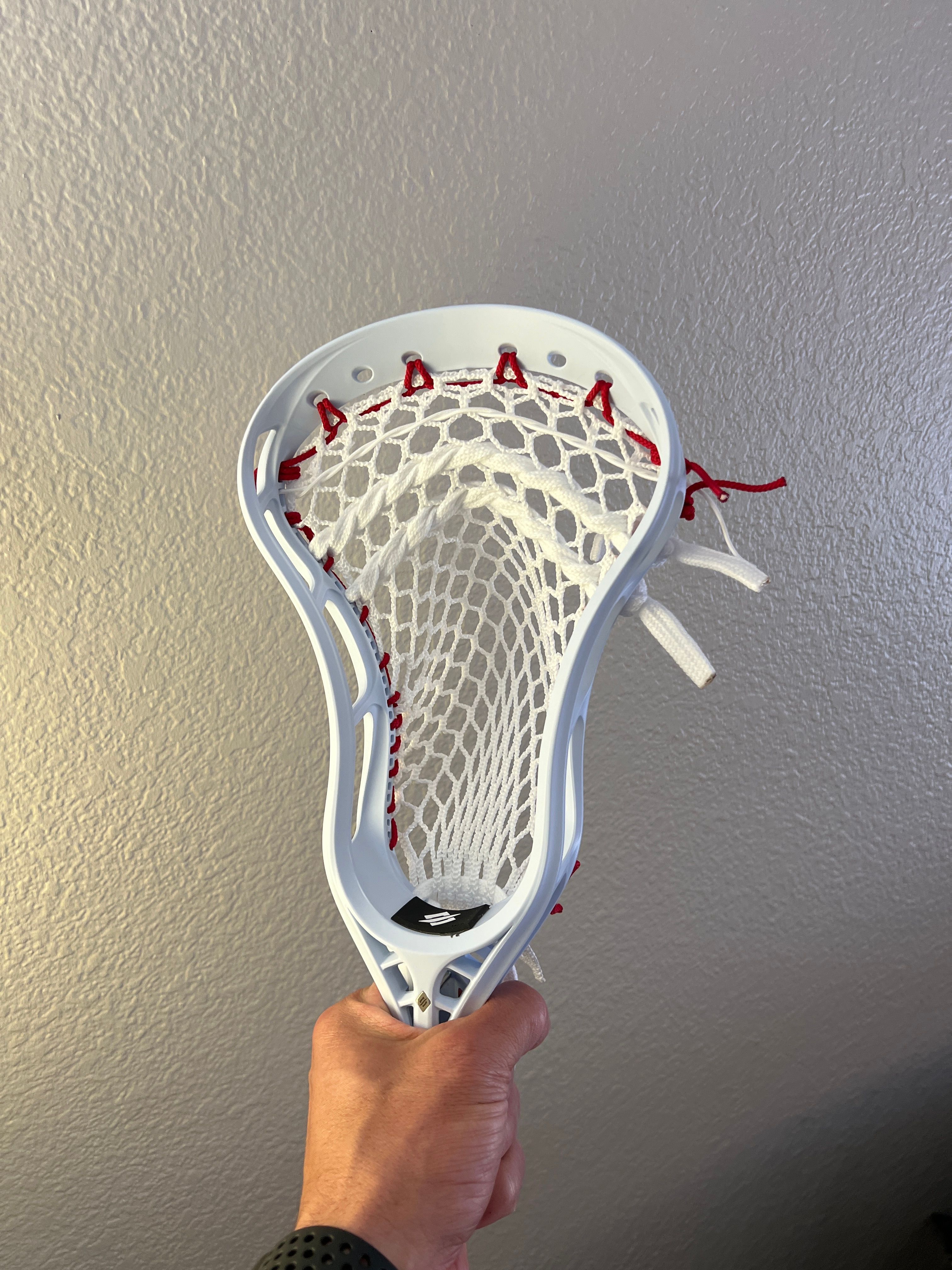 Lacrosse Goalie Head Unstrung Strong Nylon Lacrosse Head, Wear Proof And Impact Unstrung Head With Lacrosse Shooting Strings