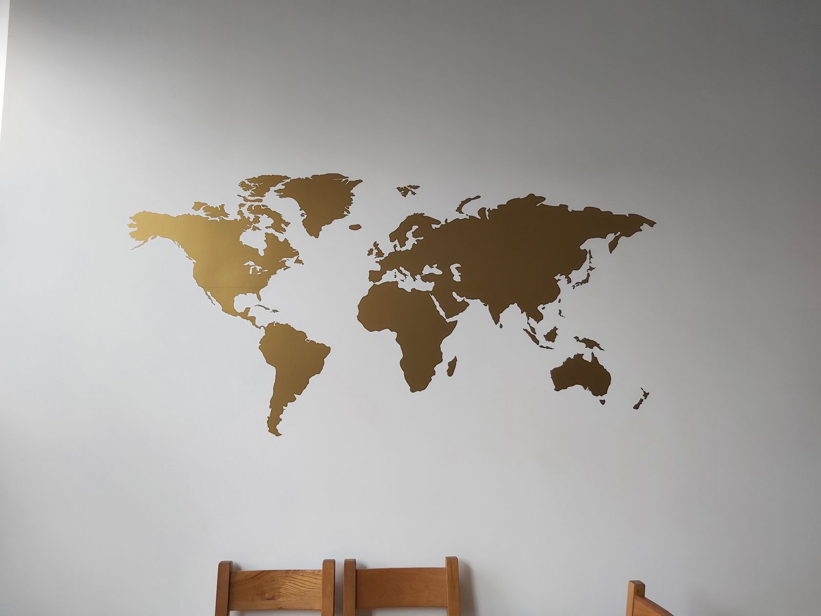 World Map Wall Sticker Wallboss Wallboss Wall Stickers Wall Art Stickers UK Wall