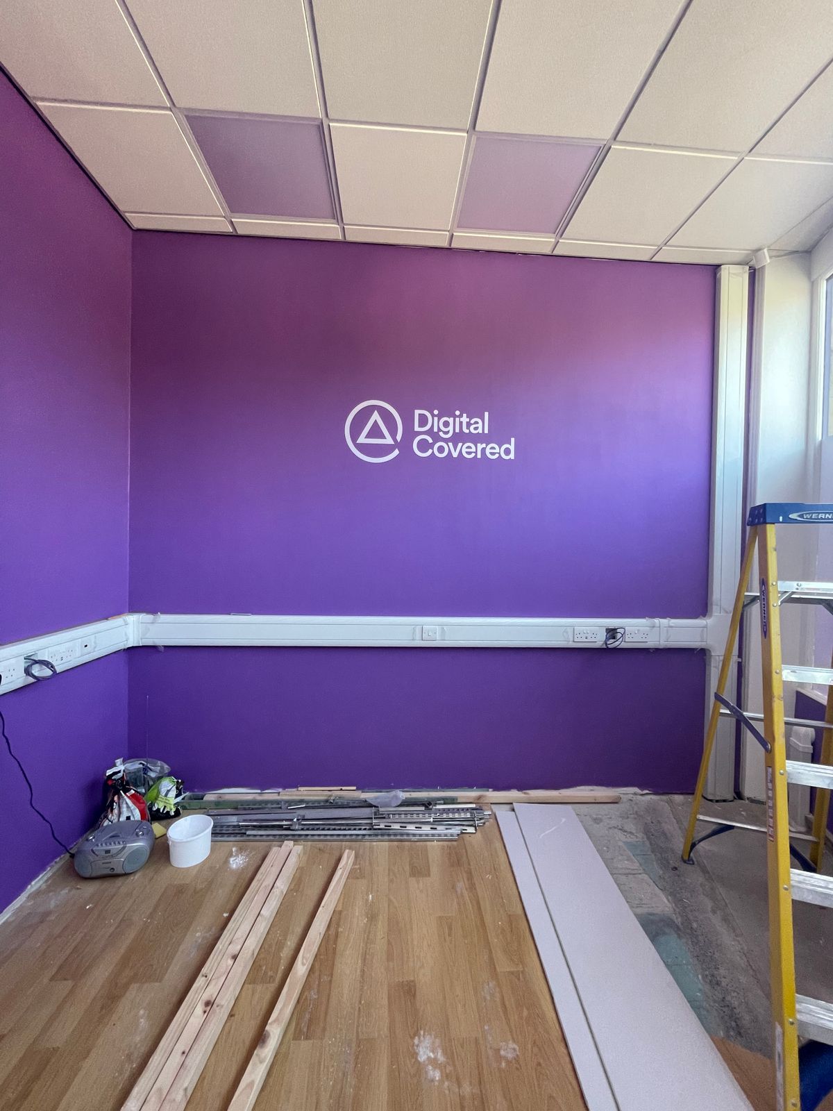 Company Printed Logo Wall Sticker Wallboss Wall Stickers Wall Art