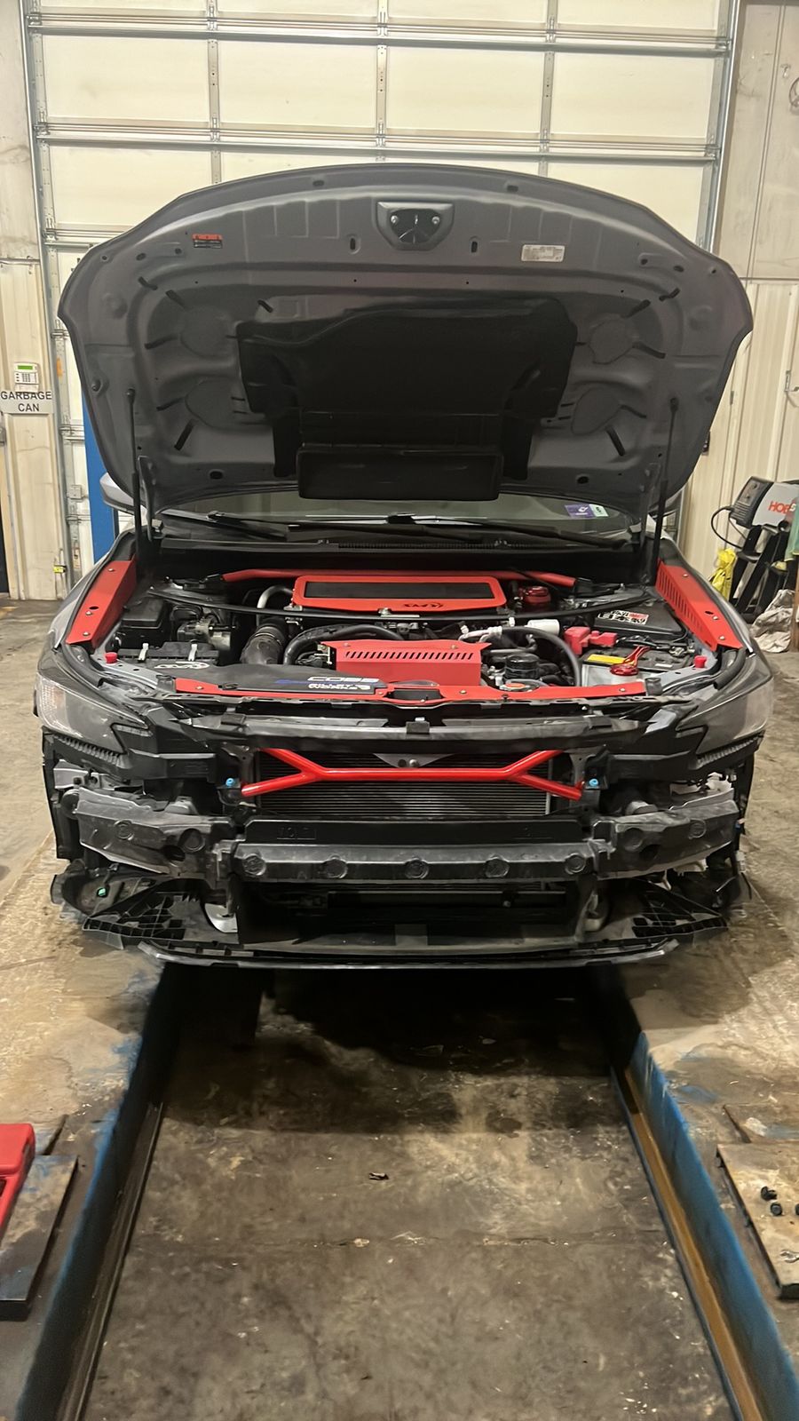 Custom Radiator Brace Noble X Series Radiator Brace Subaru WRX 2022-2024 – Import Image Racing