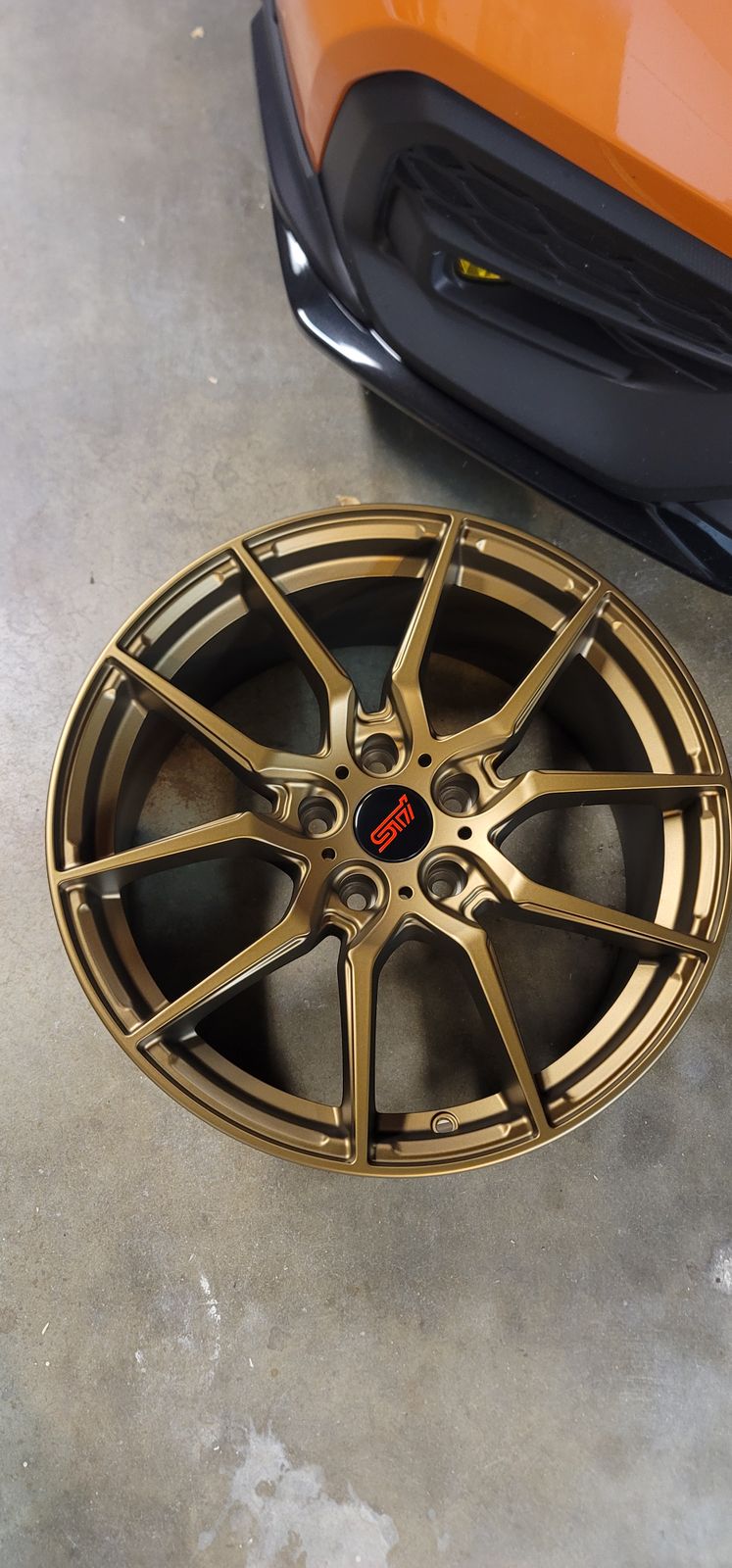 Option Lab R716 Wheel 18x8.5 35mm 5x114.3 73.1 Formula Bronze Import