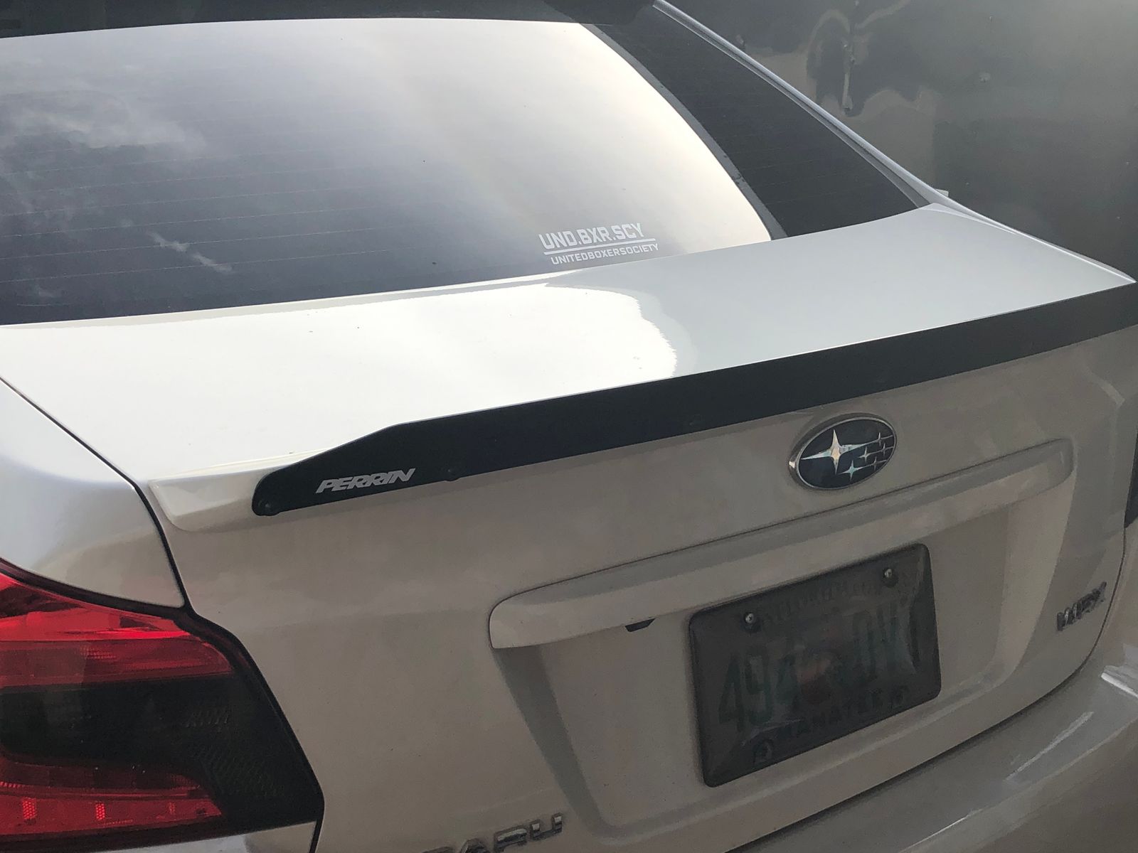 Perrin Performance Gurney Flap For 2009-2014 WRX Hatchback & 2008-2014 STI Hatchback – PSP-BDY-401BK