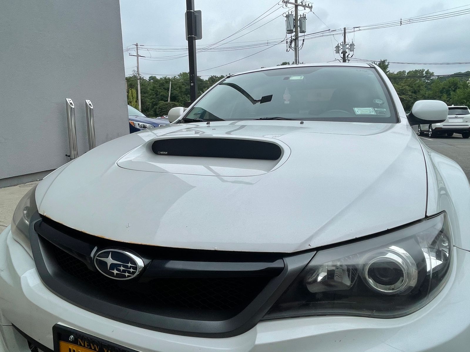 Verus Engineering OEM Hood Scoop BlockOff Kit Subaru WRX / STI 0814