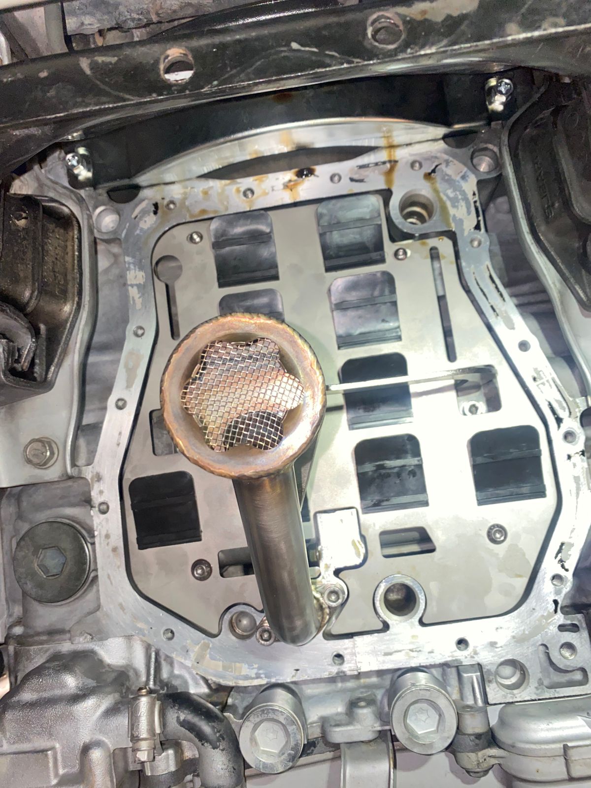Torque Solution V2 SS Oil Pickup w/ Windage Baffle | Subaru WRX/STI (04-21) (TS-SU-599-PBS) main image 0