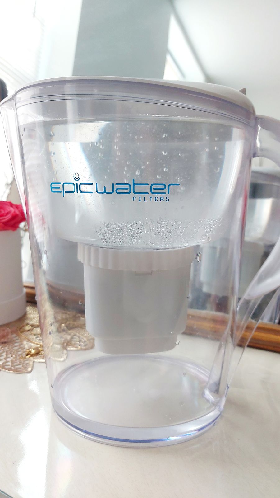 Replacement Filter for Pure Water Filter Pitcher Removes Fluoride