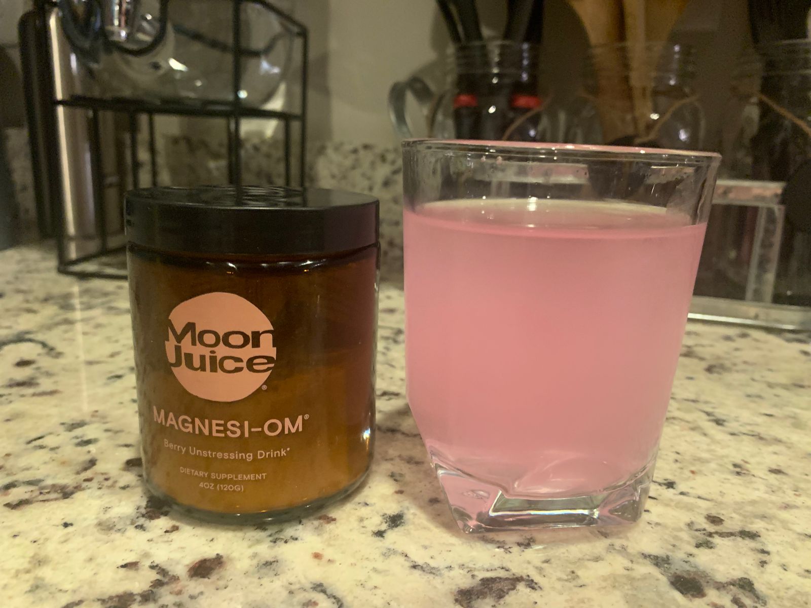 Natural Calming Magnesium Powder & LTheanine Moon Juice