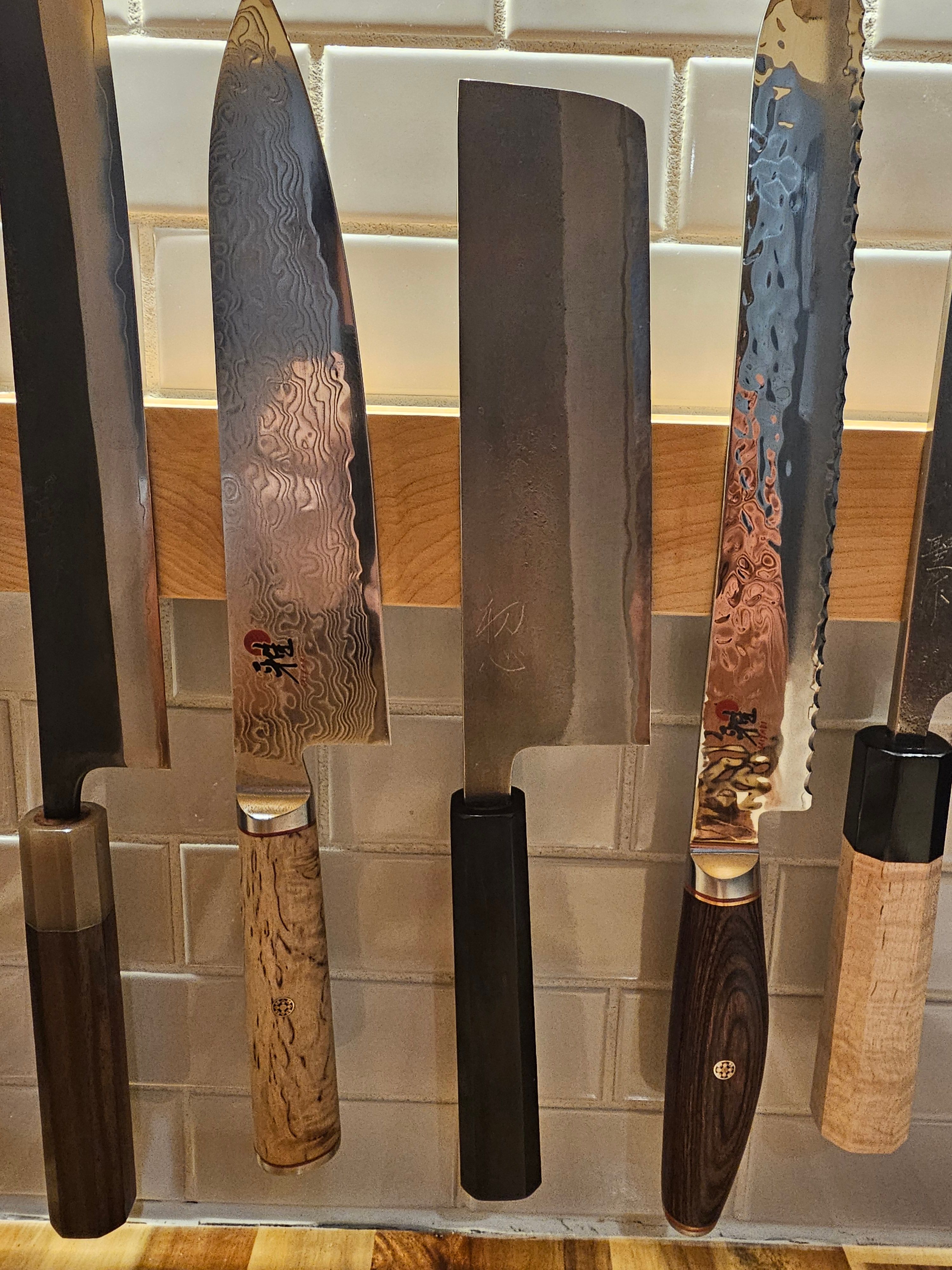 その他 KANA Yoshikane White #2 Nakiri Knife with Stainless Cladding