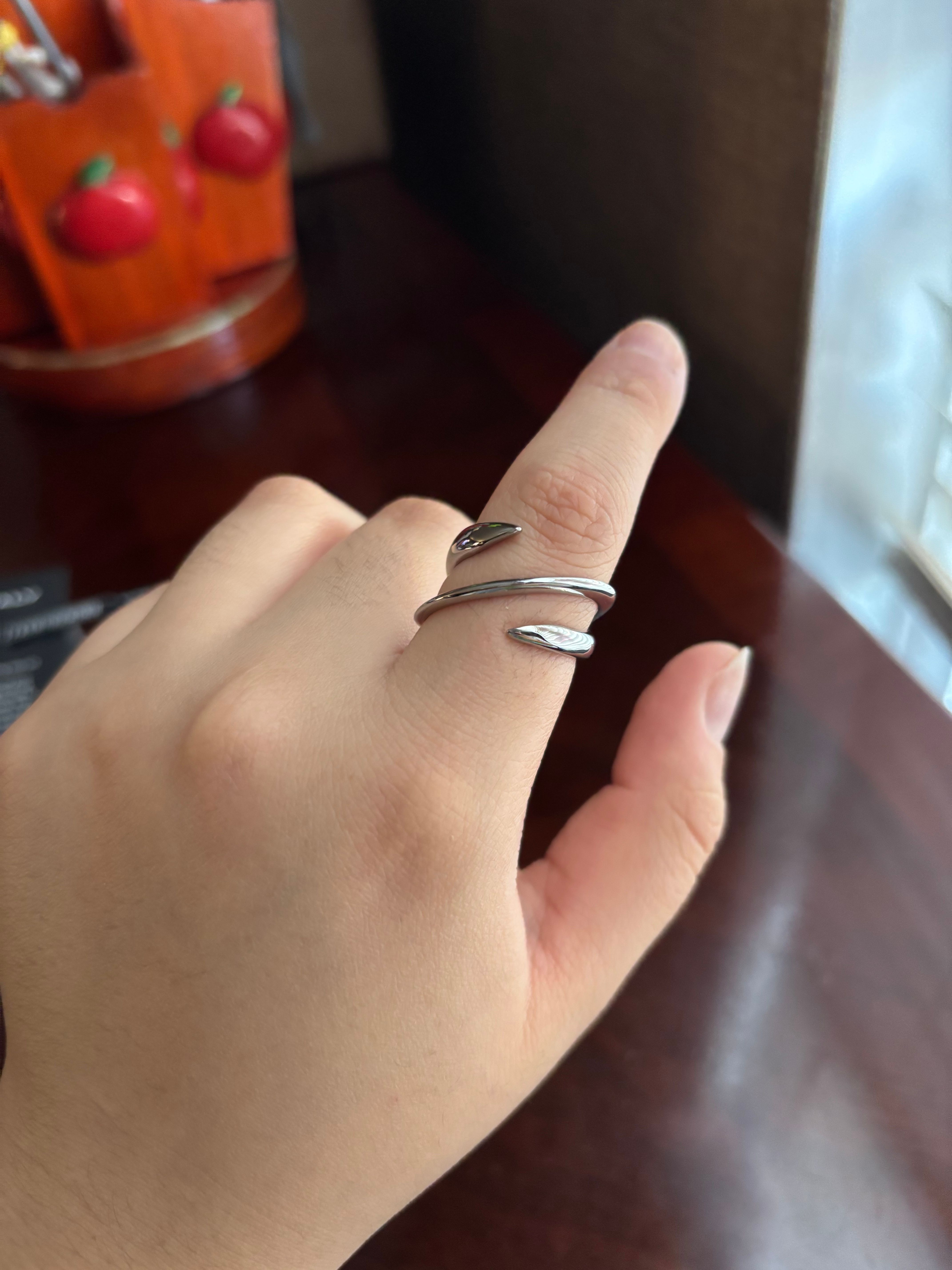 Vitaly Helix Ring | 100% Recycled Stainless Steel Accessories