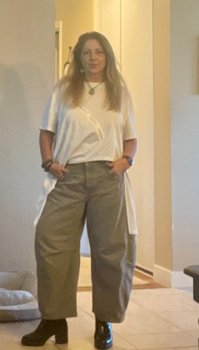 Asymmetric Single Zip Tee - Kate Hewko