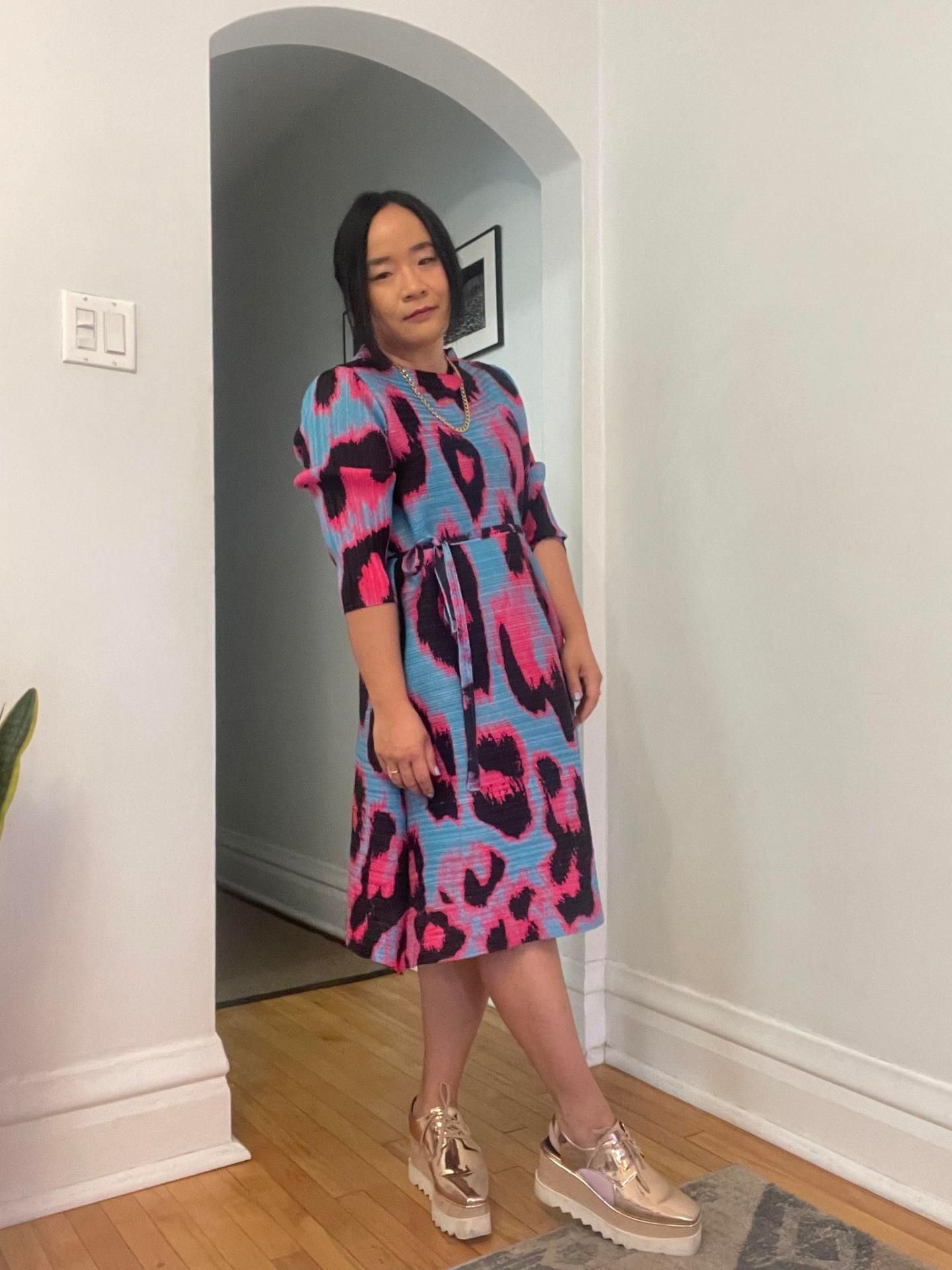 Leopard Glam Dress - Kate Hewko