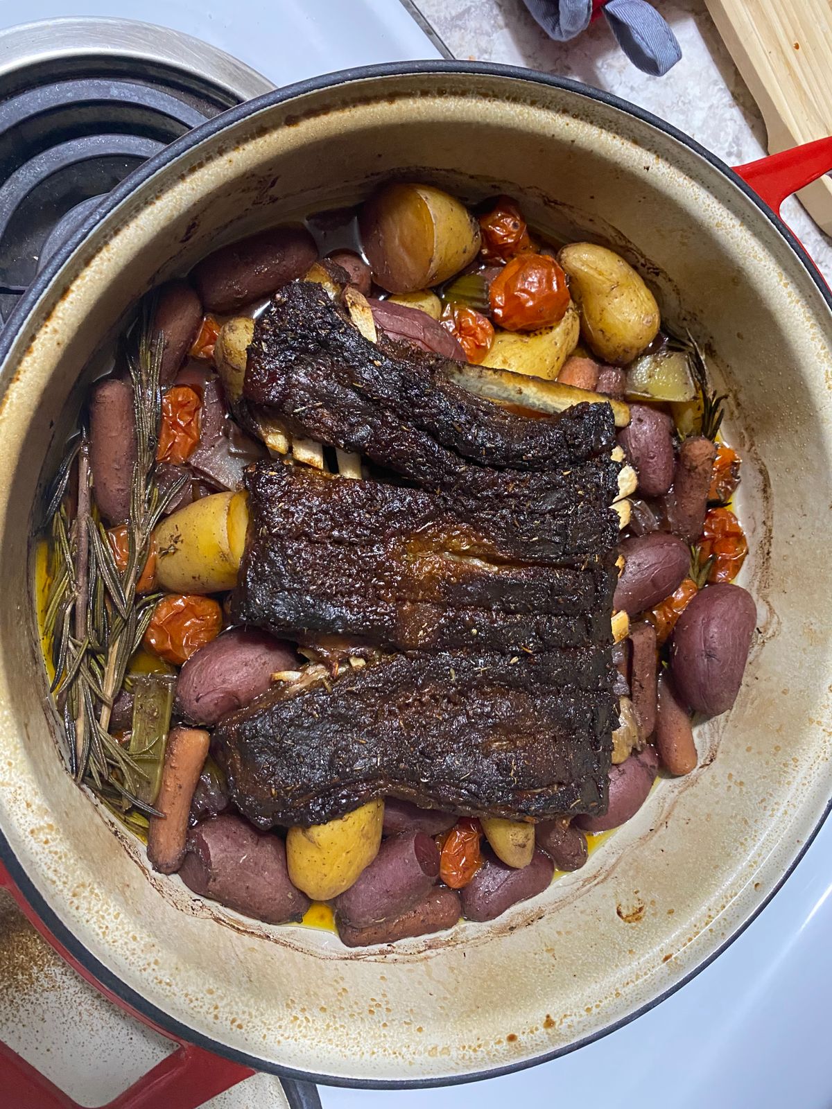 Misen Enameled CastIron Braiser Sale