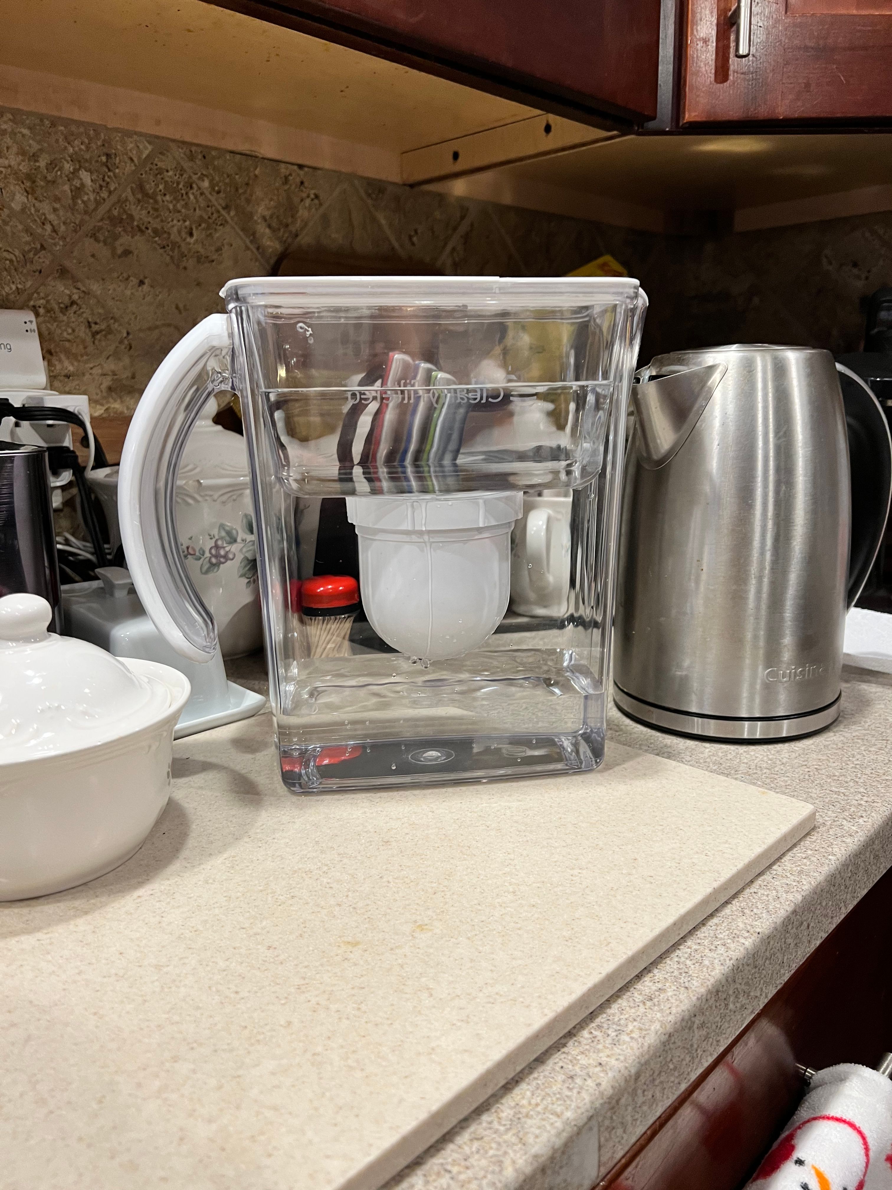 Full Water Pitcher