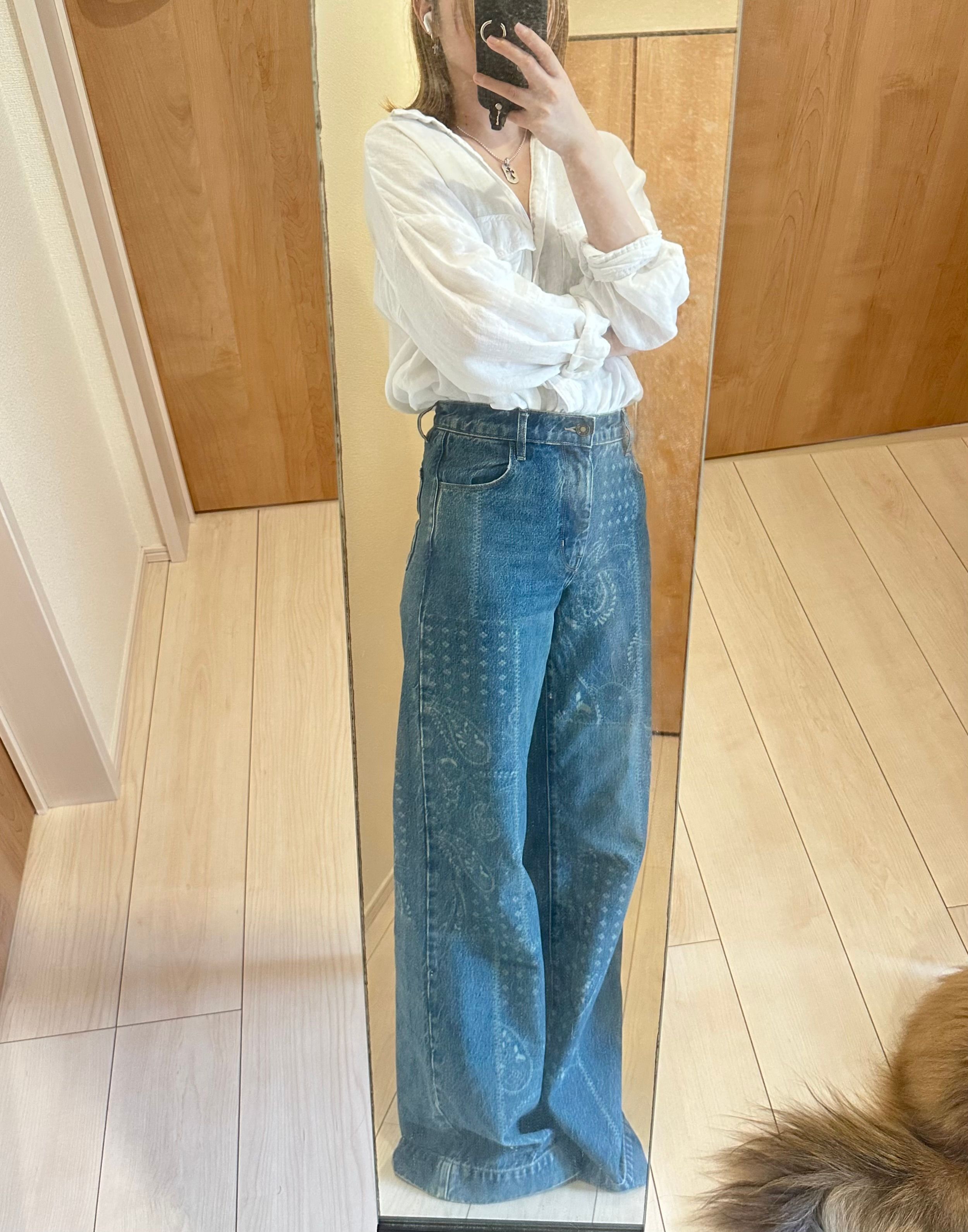 【 TRAVEL 】ROLL UP INCISION DENIM PANTS (2色) unisex The Best Travel Jeans for Men | Concorde | Vintage Indigo