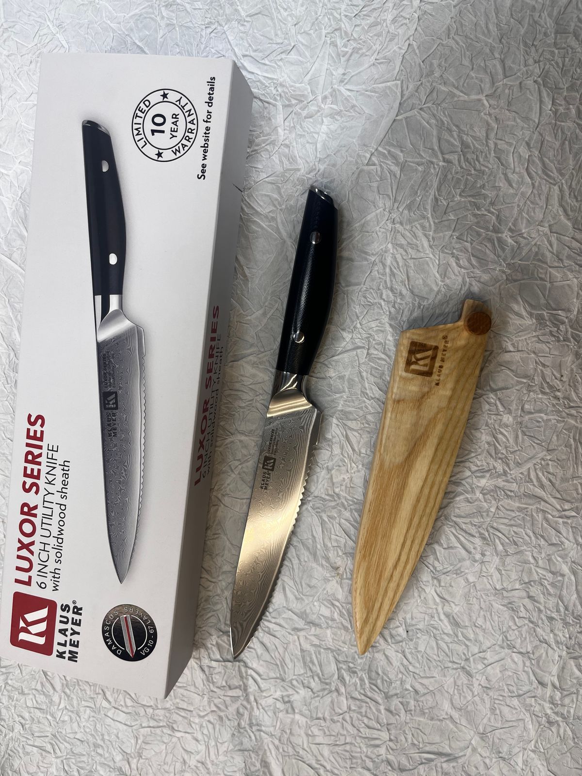 Serrated Kitchen Knife | Luxor 6