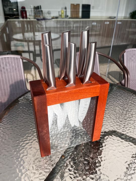 Stainless Steel Knife Set | Contour 7 Piece Set | Klaus Meyer