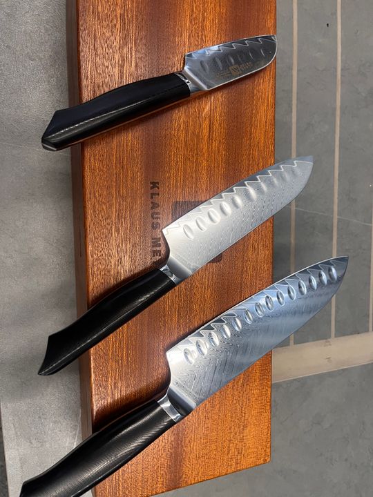 oldmountain チタンシエラ・グイノミヒノキ・ミールディッシュ3点セット Hollow Edge Knives | Helix 3 Piece Set | Klaus Meyer