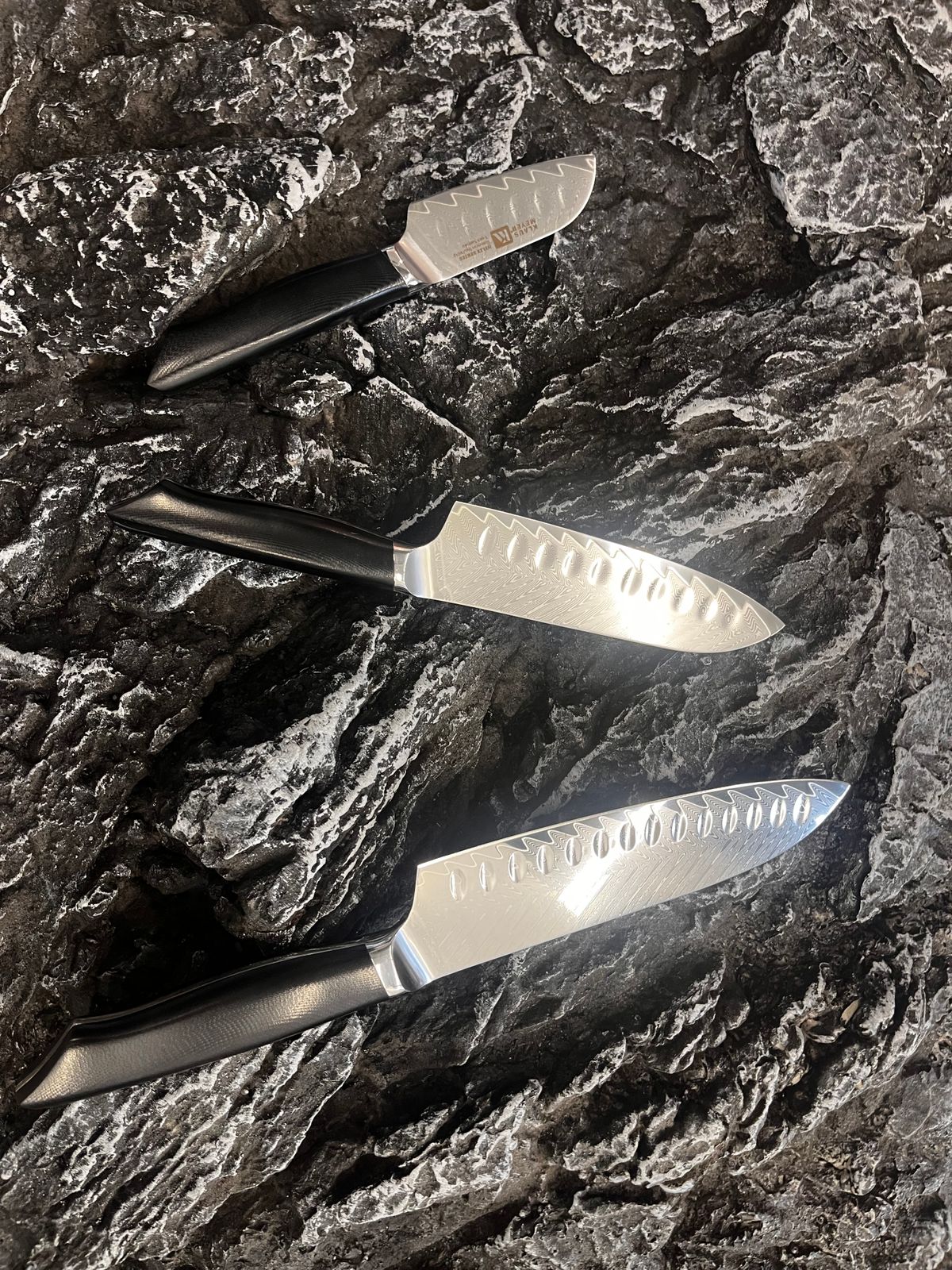 Hollow Edge Knives | Helix 3 Piece Set | Klaus Meyer