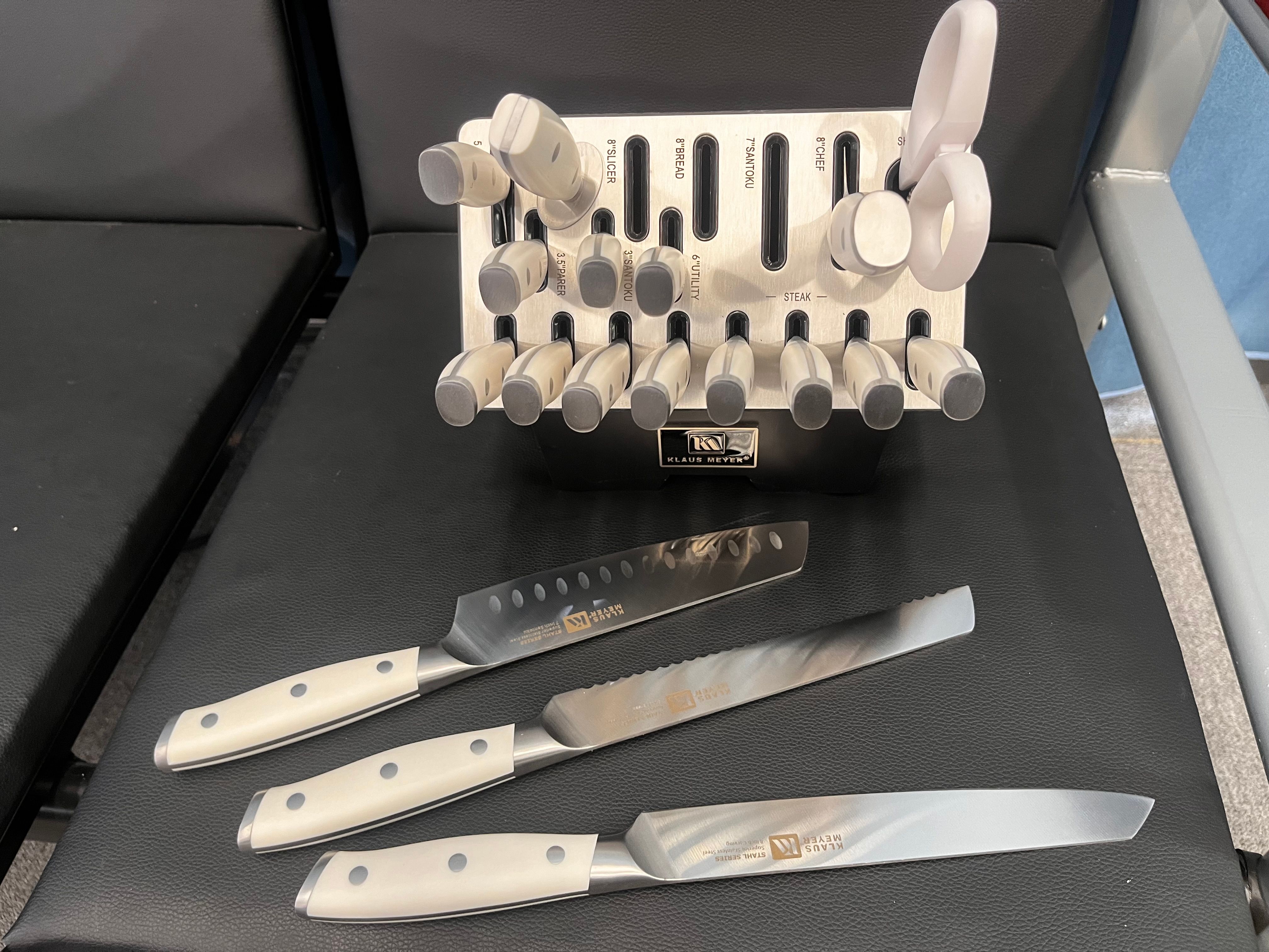 Argos Magnetic Knife Holder Stahl 19 Piece Set – Klaus Meyer