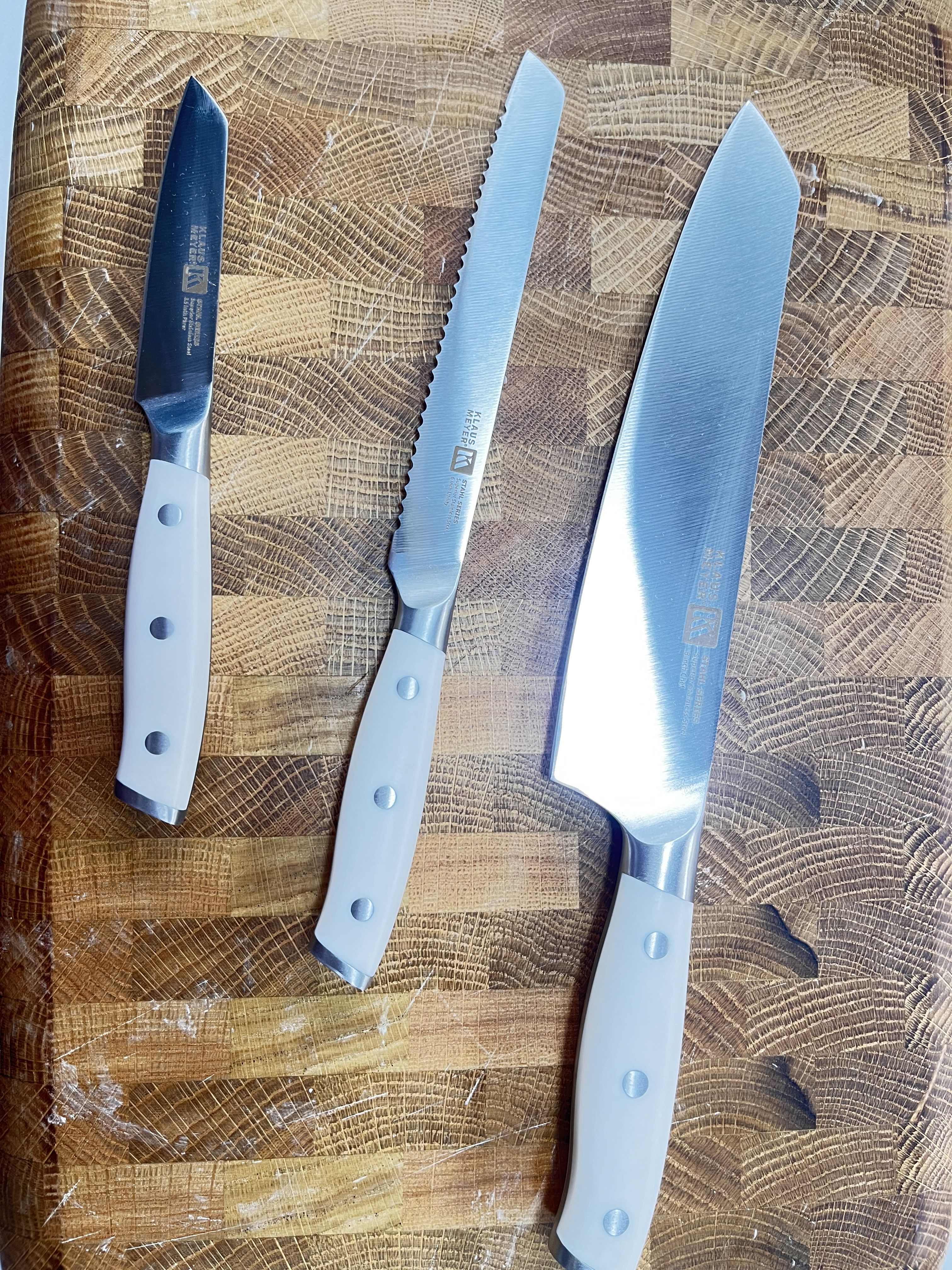 Stahl 3 Piece Knife Set – Klaus Meyer