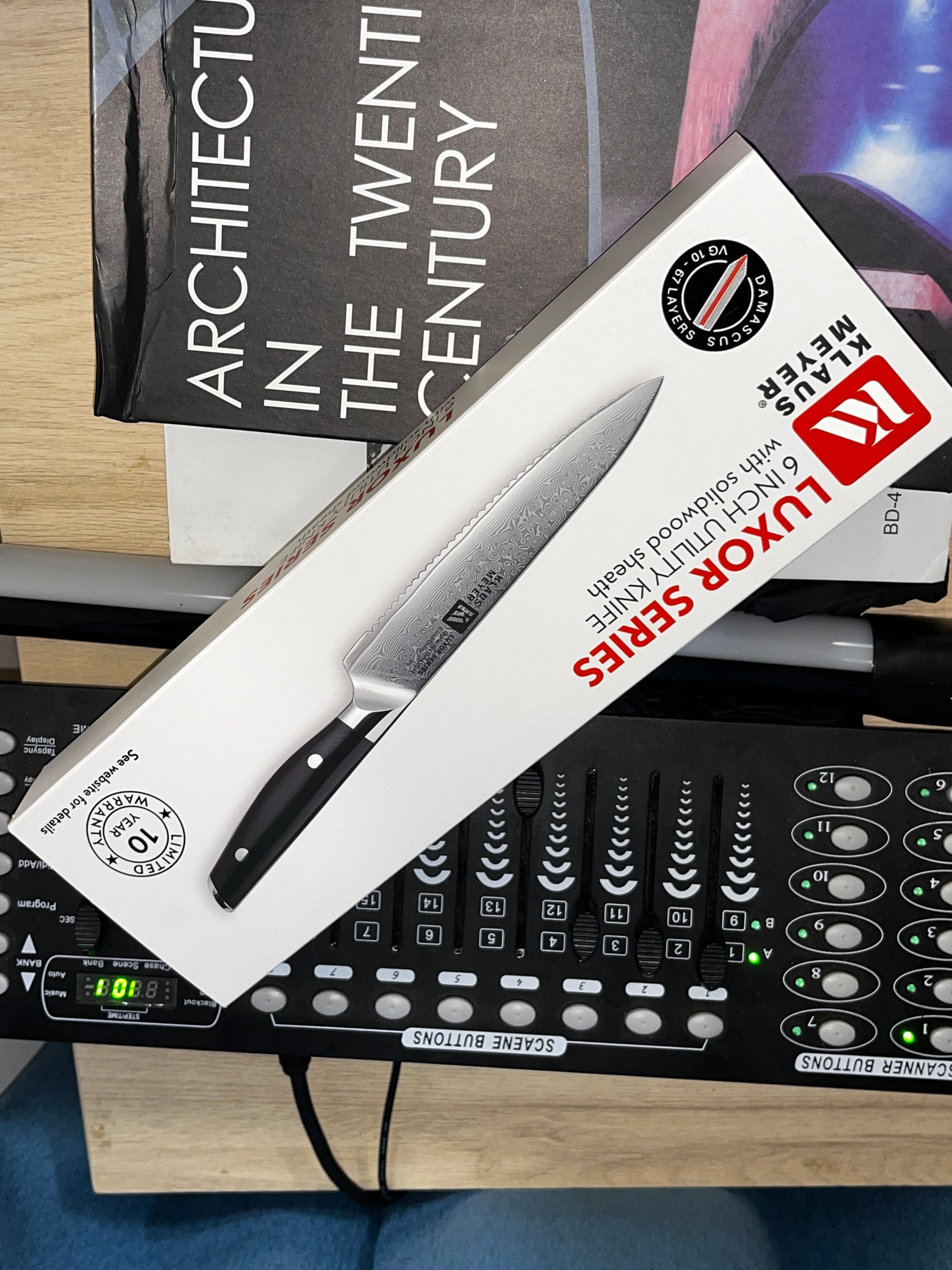 Serrated Kitchen Knife | Luxor 6