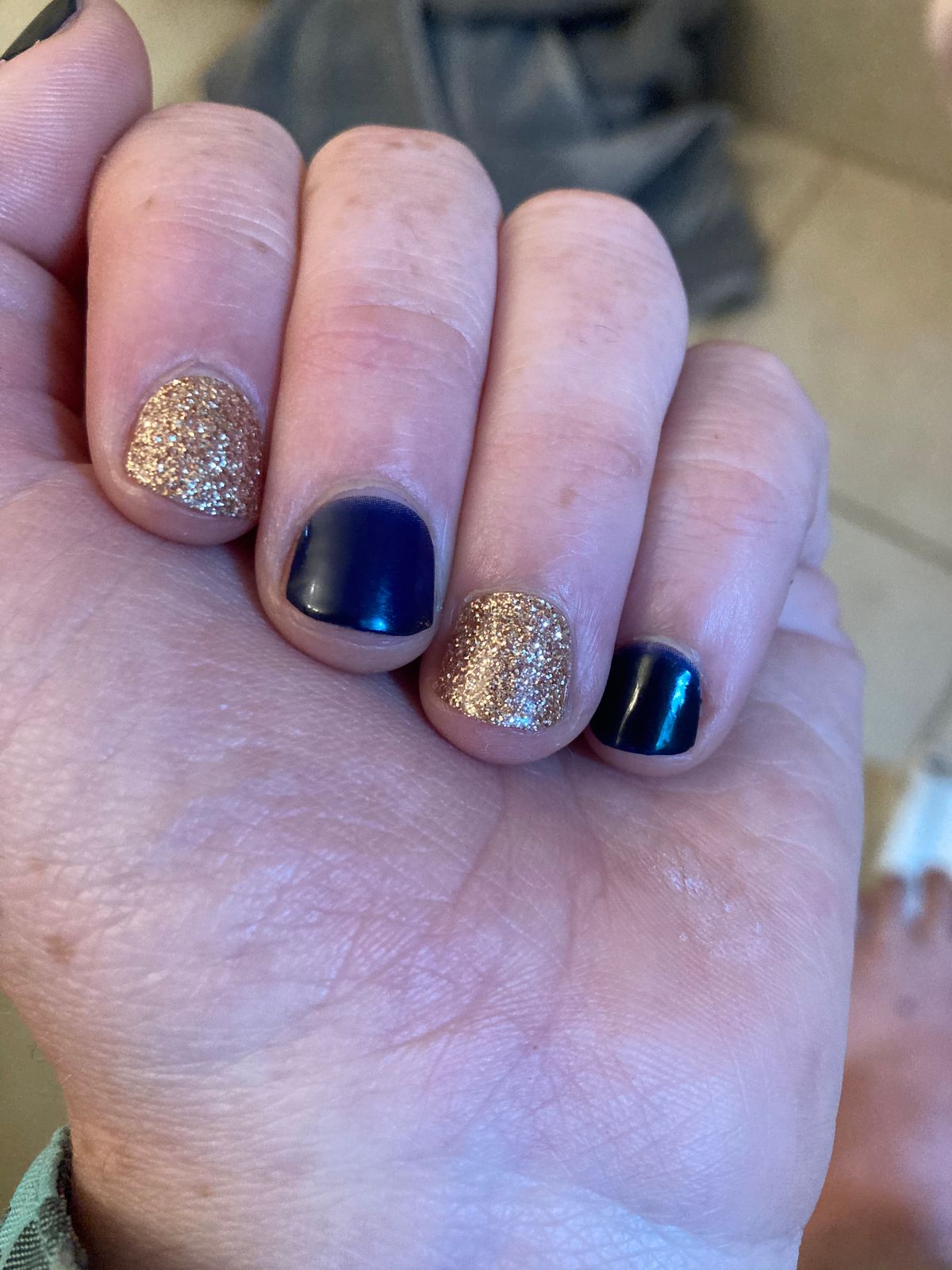 Blue Vixen Gloss Gel Nail Strips by Dashing Diva Dashing Diva