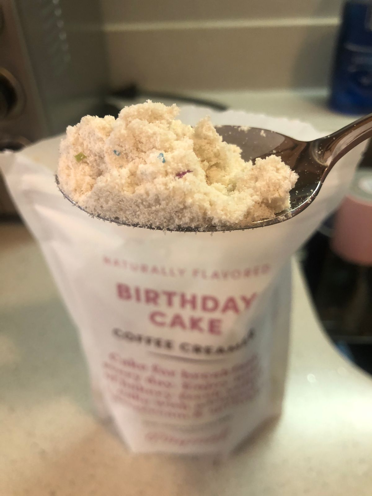 Birthday Cake Coffee Creamer Keto Friendly Sugar Free NonDairy Low