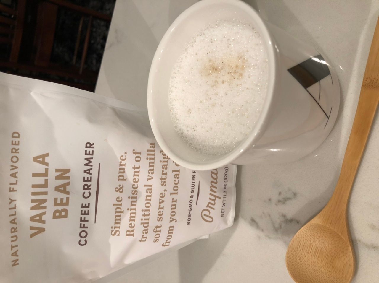Vanilla Bean Coffee Creamer Keto Friendly Sugar Free NonDairy Low