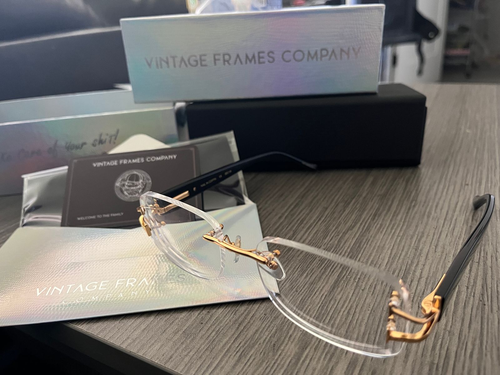 Vamp Life x Vintage Frames Limited Edition Black – Vintage