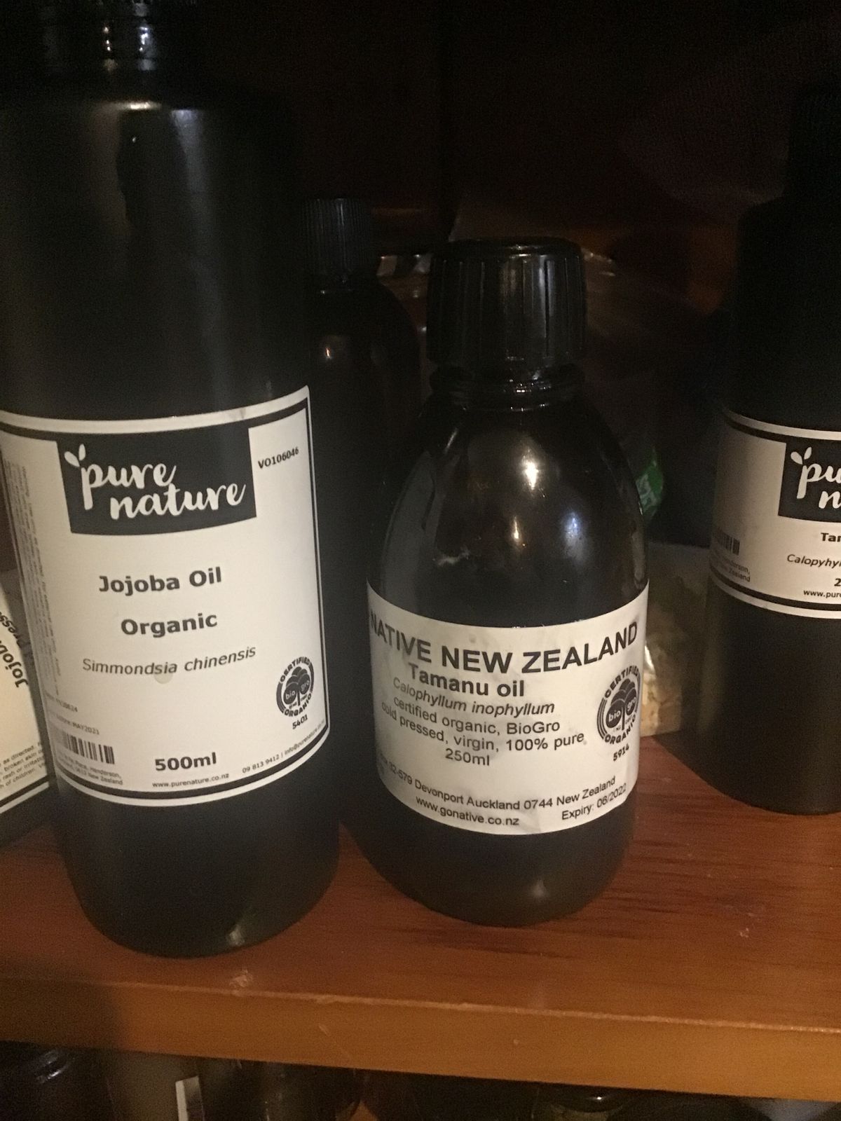 Jojoba Oil, Organic PureNature NZ