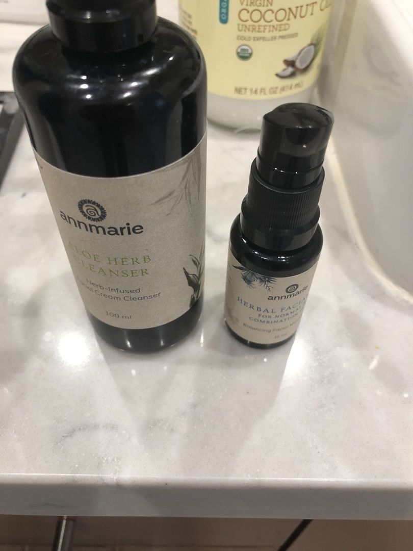 Organic Herbal Facial Oil for Normal and Combination Skin Annmarie