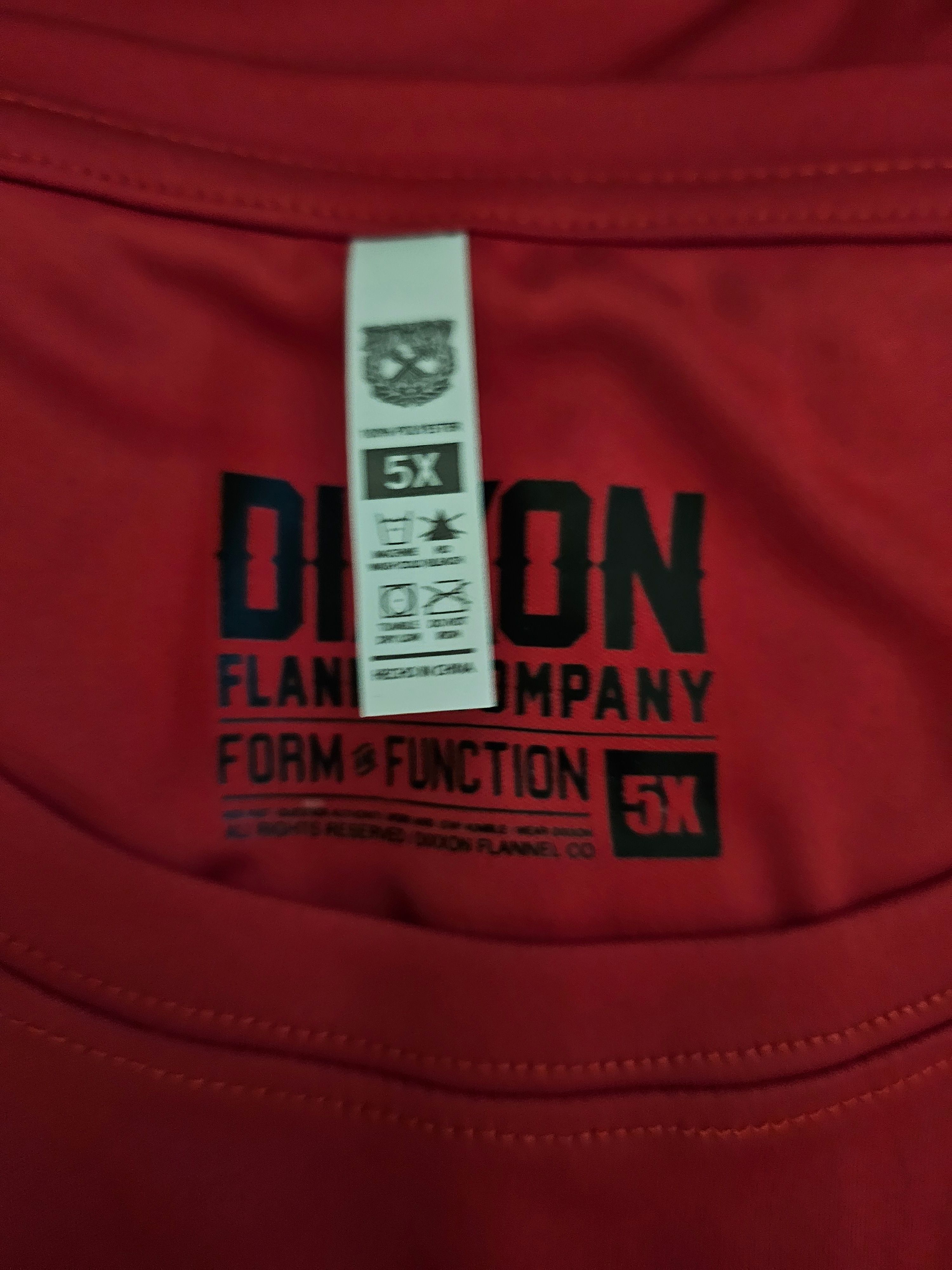 BLK HINO RED DOLPHINS ウォームアップウェア 長袖4XL Working Class Heroes UV Long Sleeve T-Shirt - Red | Dixxon
