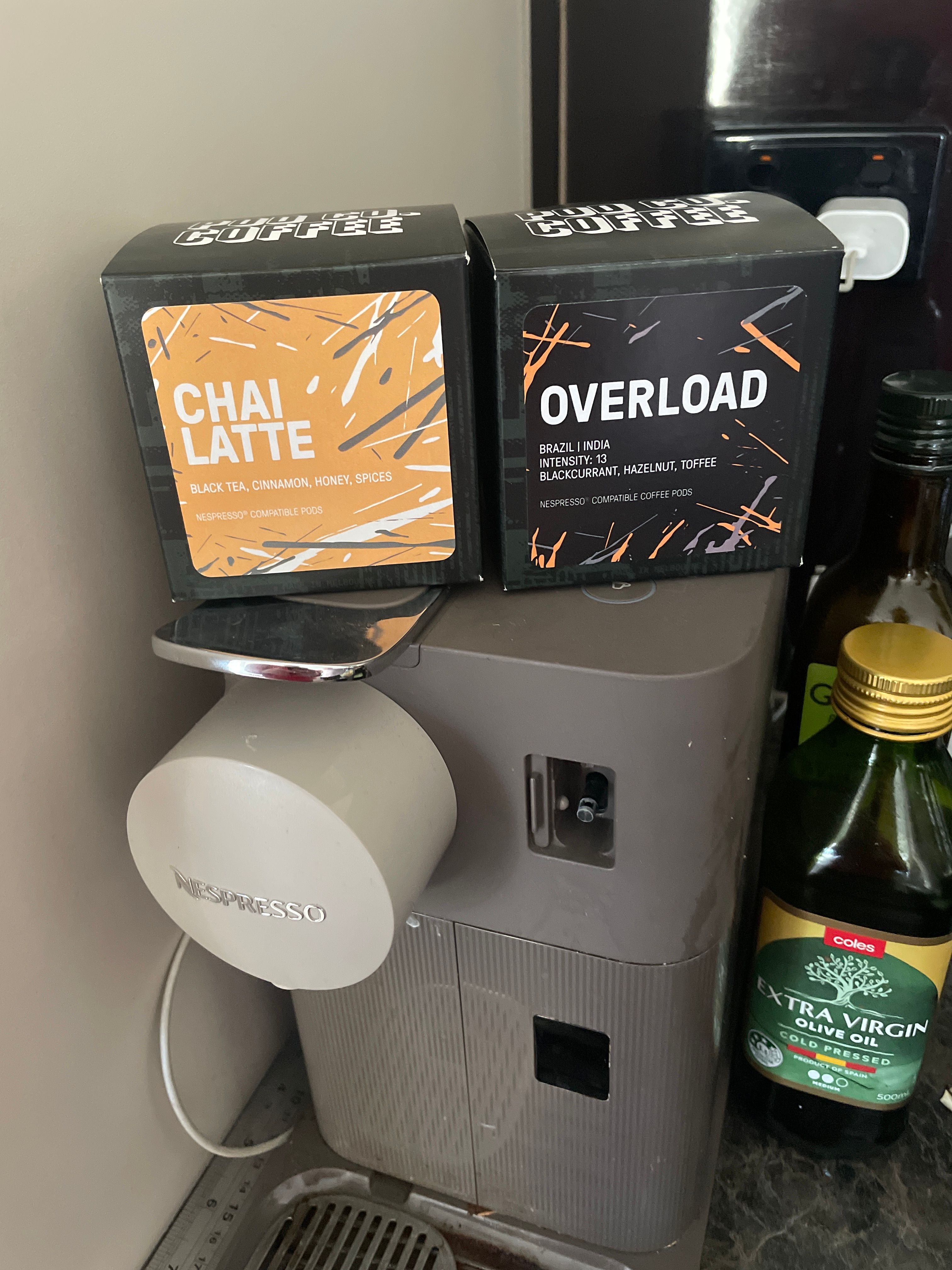 Coffee Pods Chai Latte Pods Coles Coffee Machine Delonghi Pods
