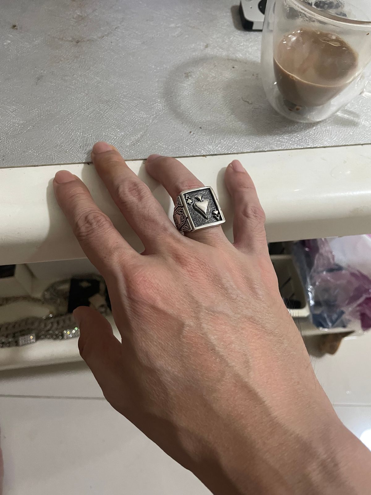 アクセサリー Loud style design Ring Ace's High Aces High
