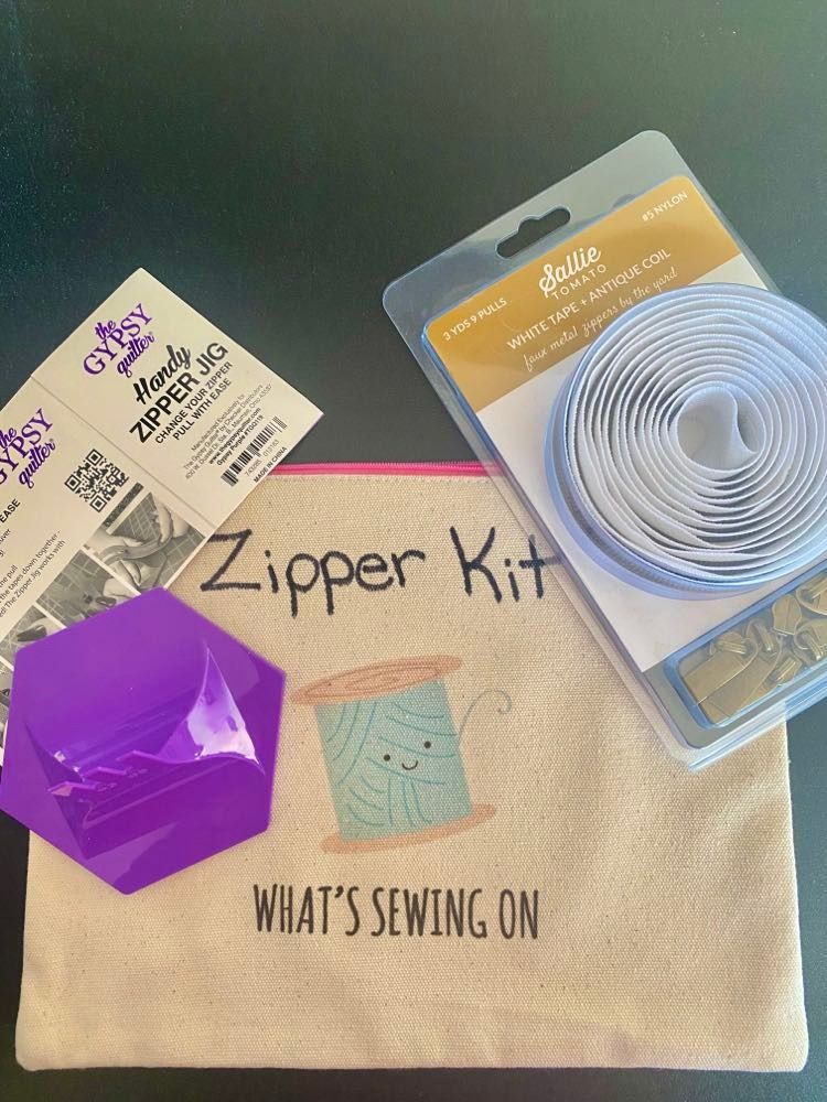 The Gypsy Quilter Zipper Jig Purple