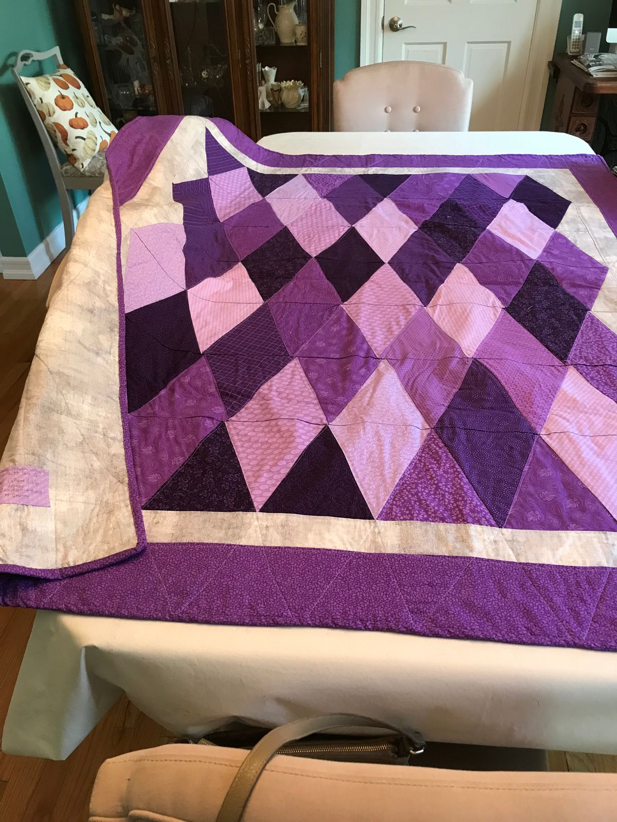 Digital Download Simple Diamond Quilt Pattern by Missouri Star