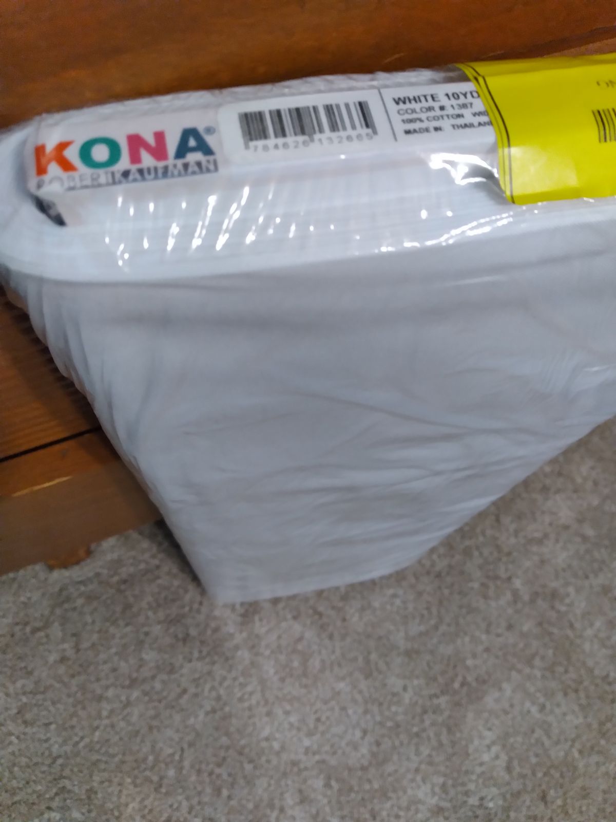 Kona Cotton White 10 Yard Bolt