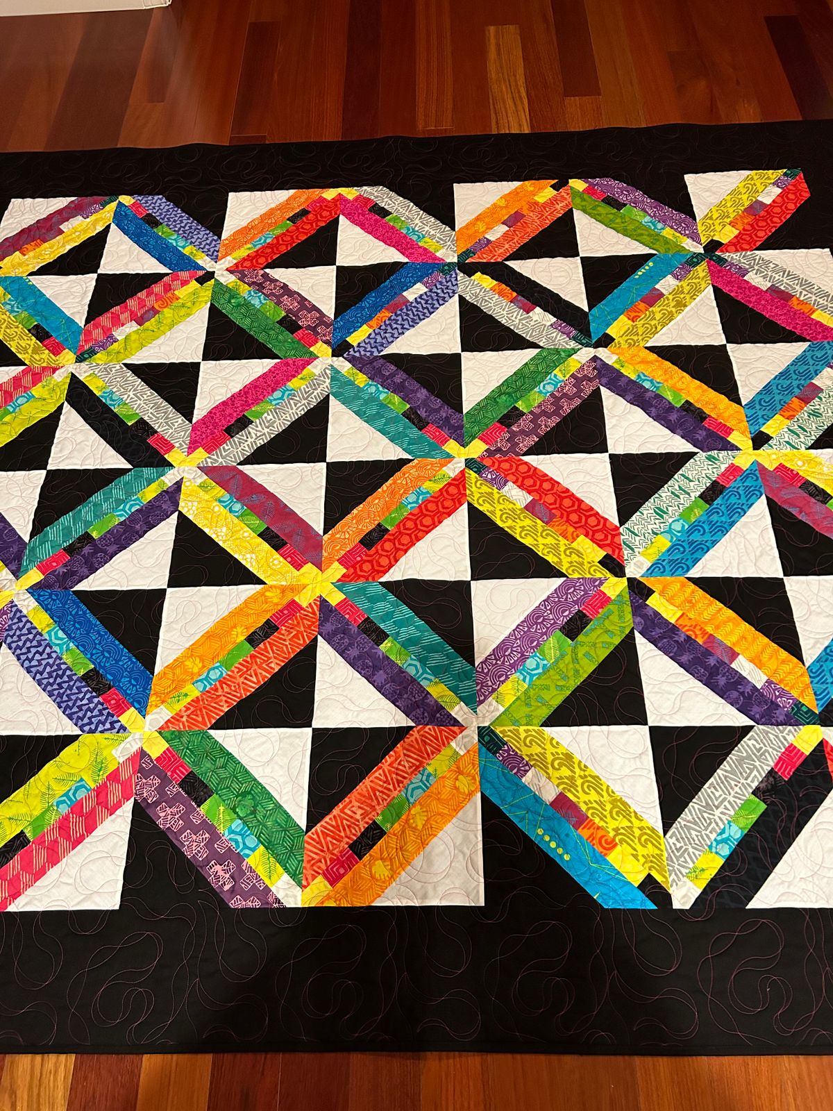 Ticker Tape Quilt Pattern by Missouri Star