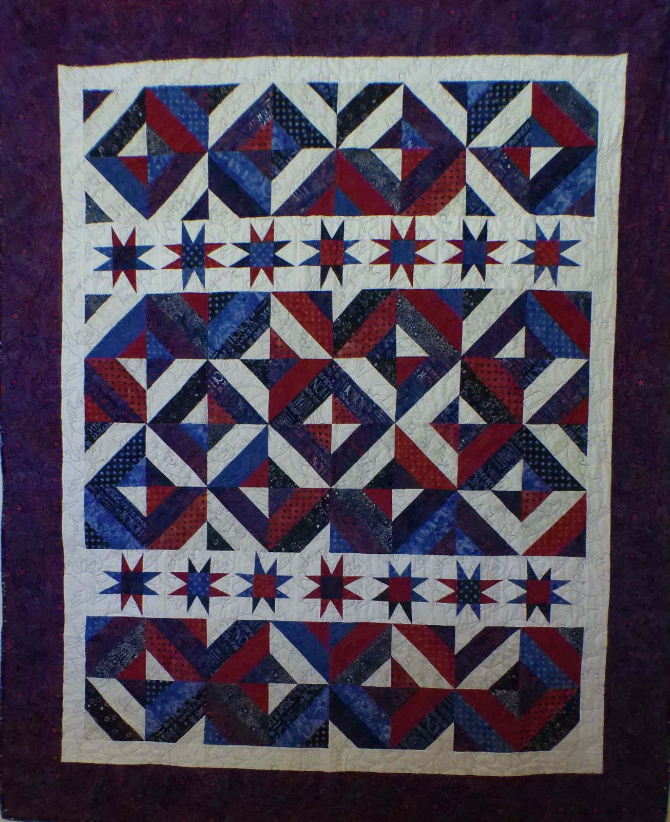 Digital Download Summer Stars Quilt Pattern by Missouri Star