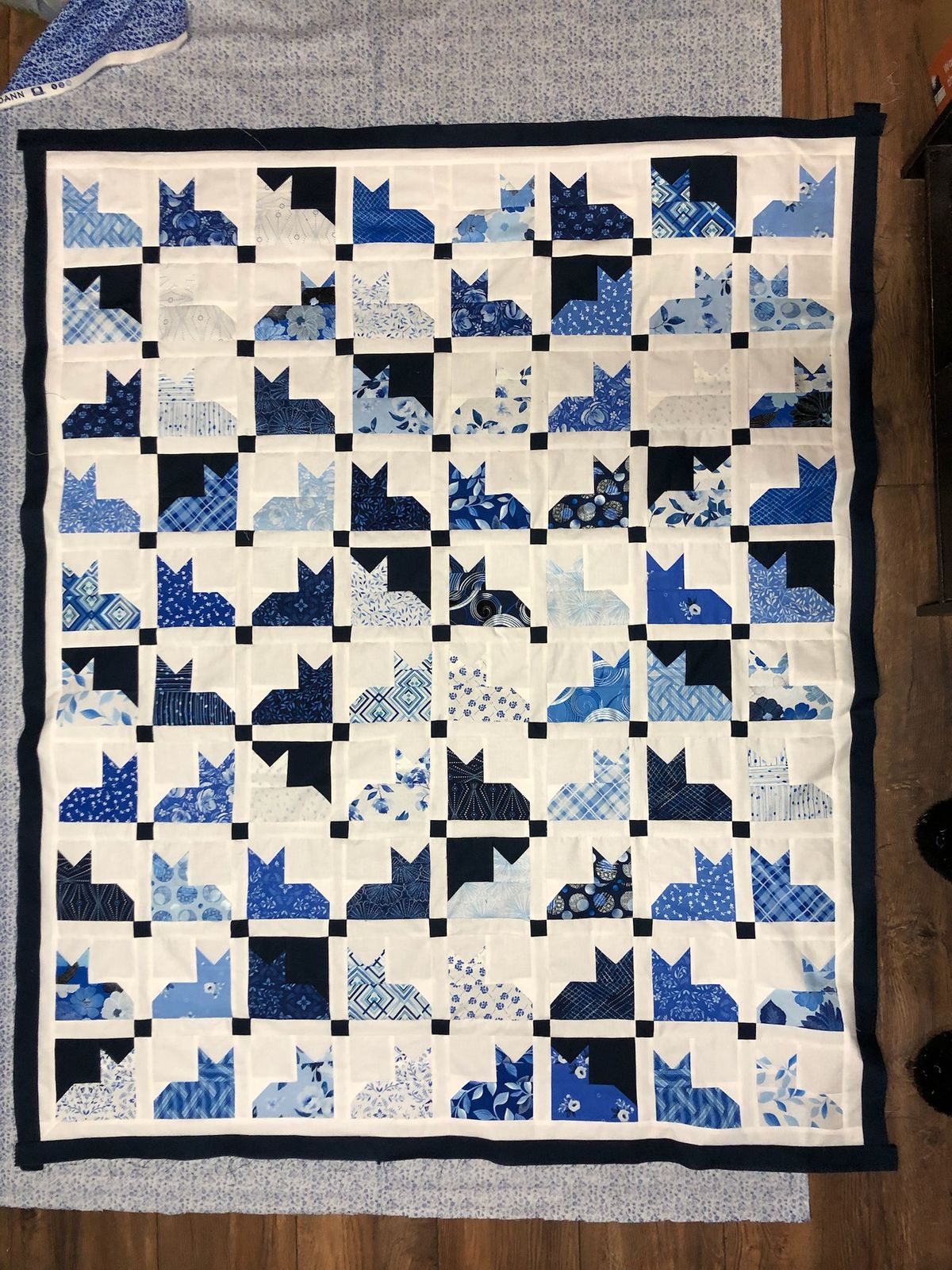 Digital Download Itty Bitty Kitty Committee Quilt Pattern by Missour