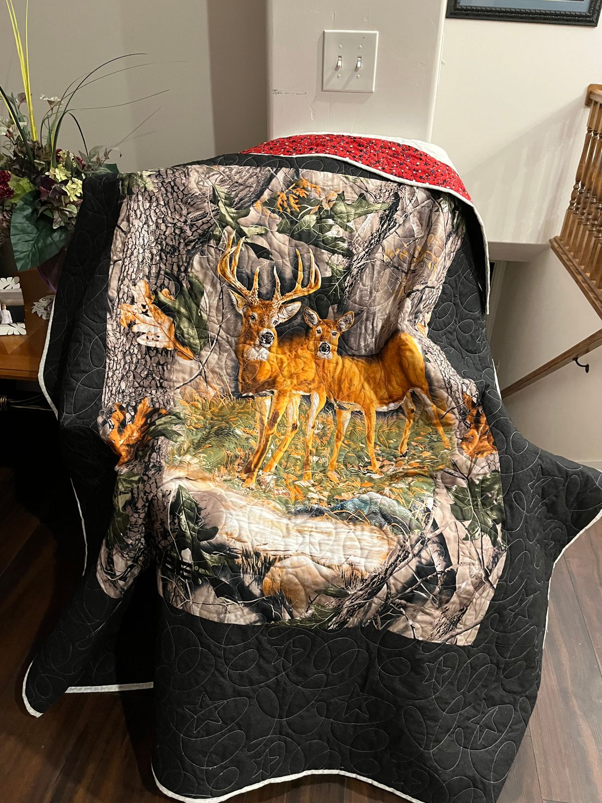 Realtree Deer Quilt Panel