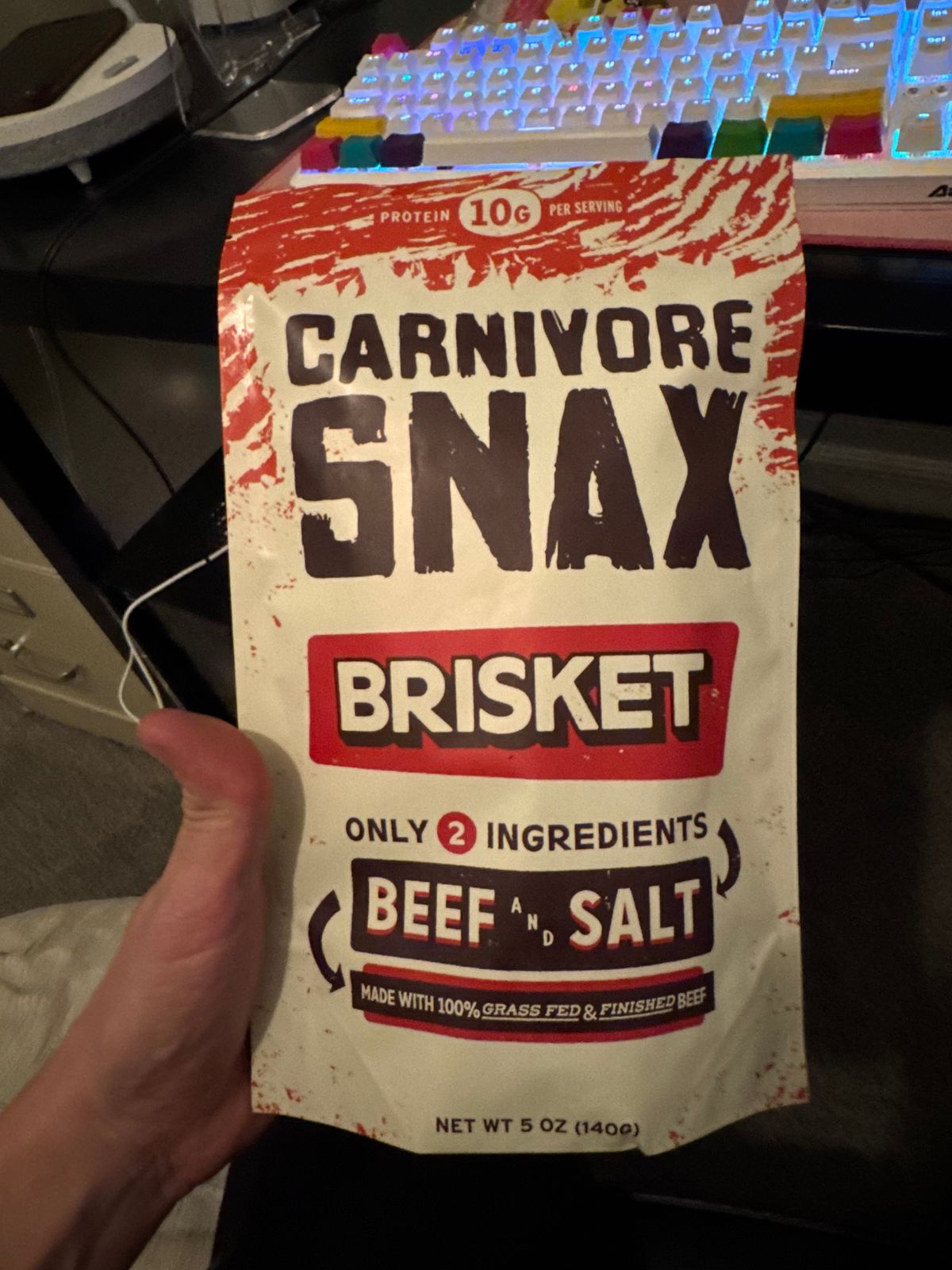Customer photo of Brisket bag